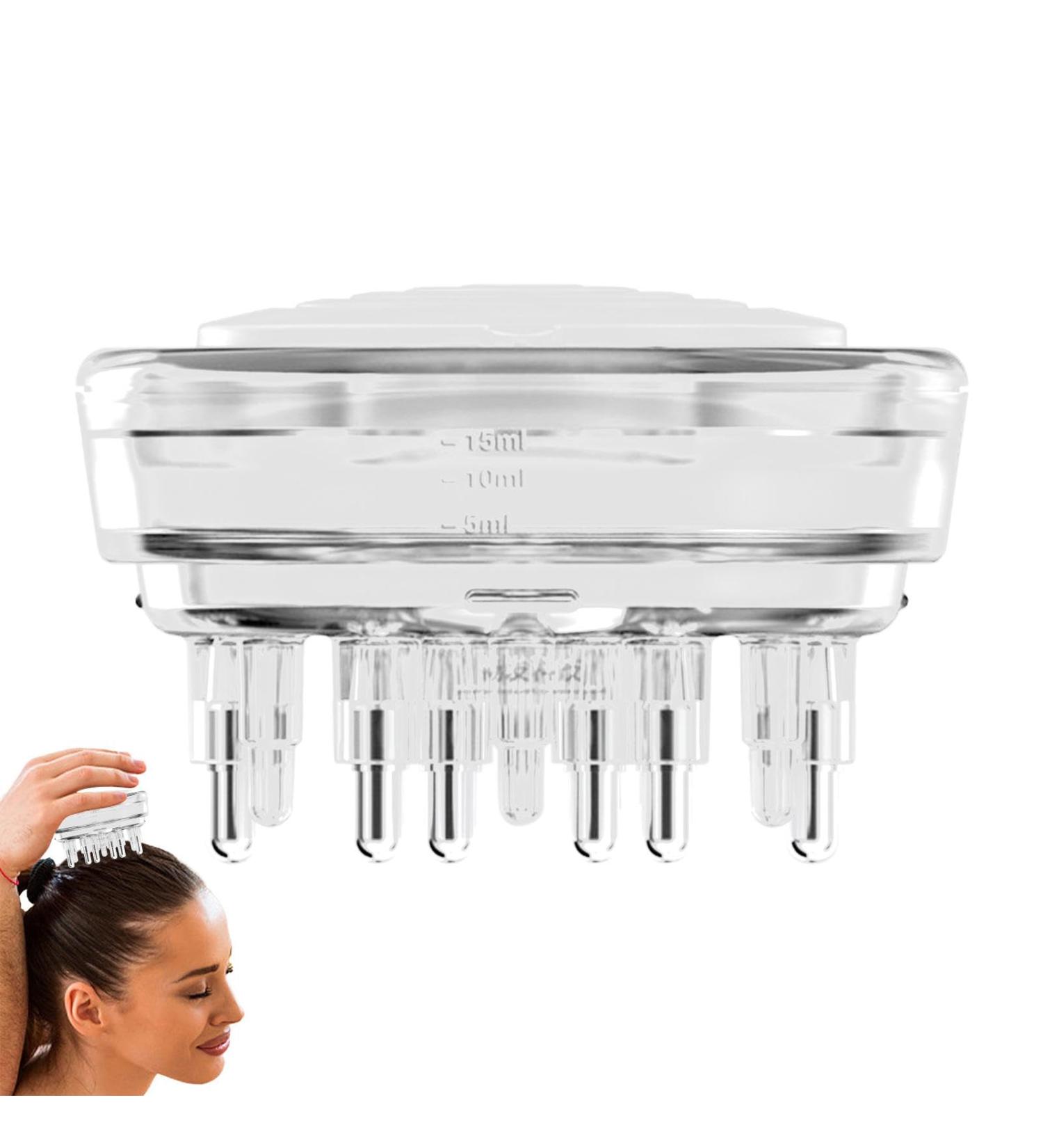 Oil Scalp Applicator Comb | Head Massage Brush | Hair Treatment Tools for Follicular Care - Buy Online on GoSupps.com