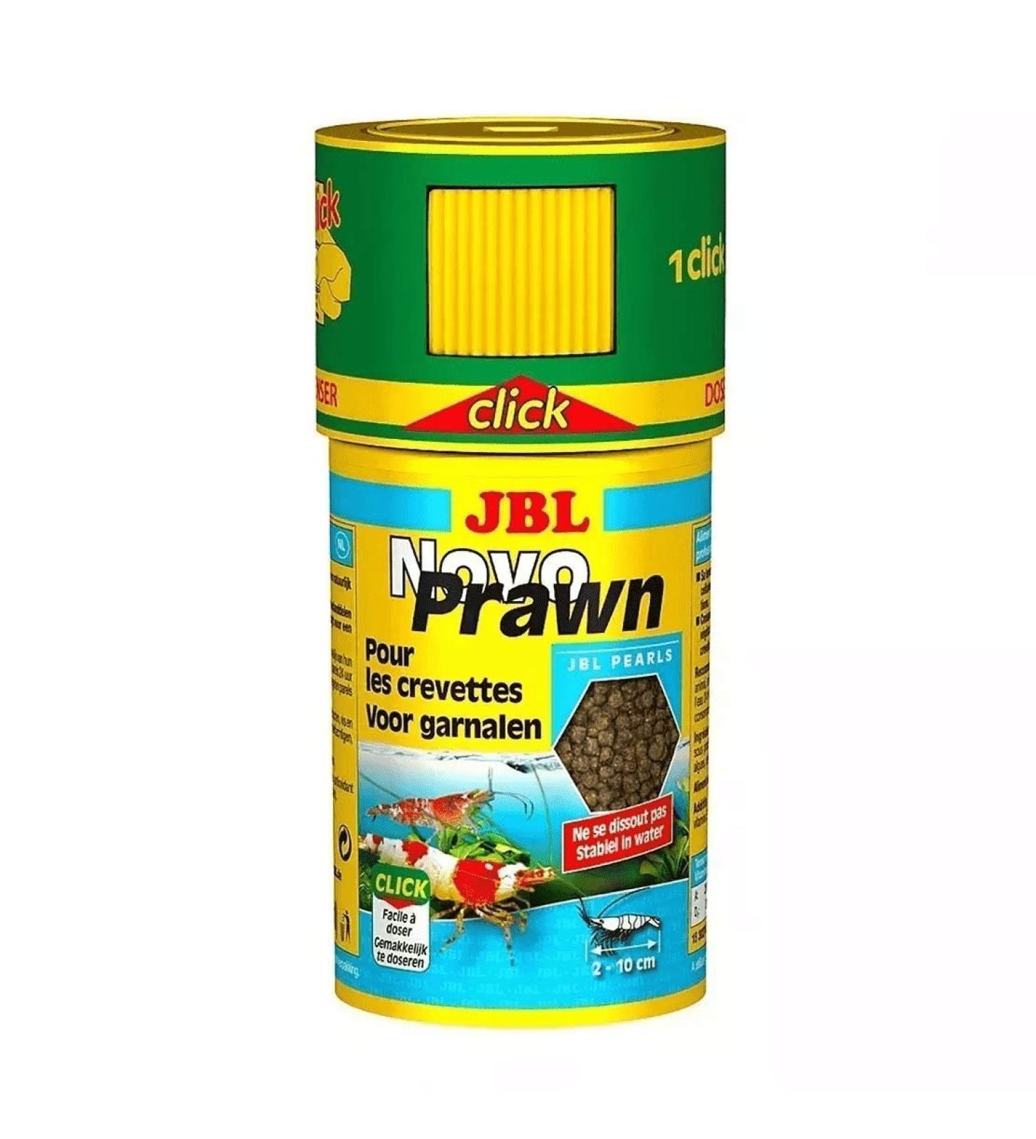 JBL NovoPrawn 30274 Complete Shrimp Food - Granules 100 ml | Premium Aquatic Nutrition for Healthy Shrimps - Buy Online on GoSupps.com