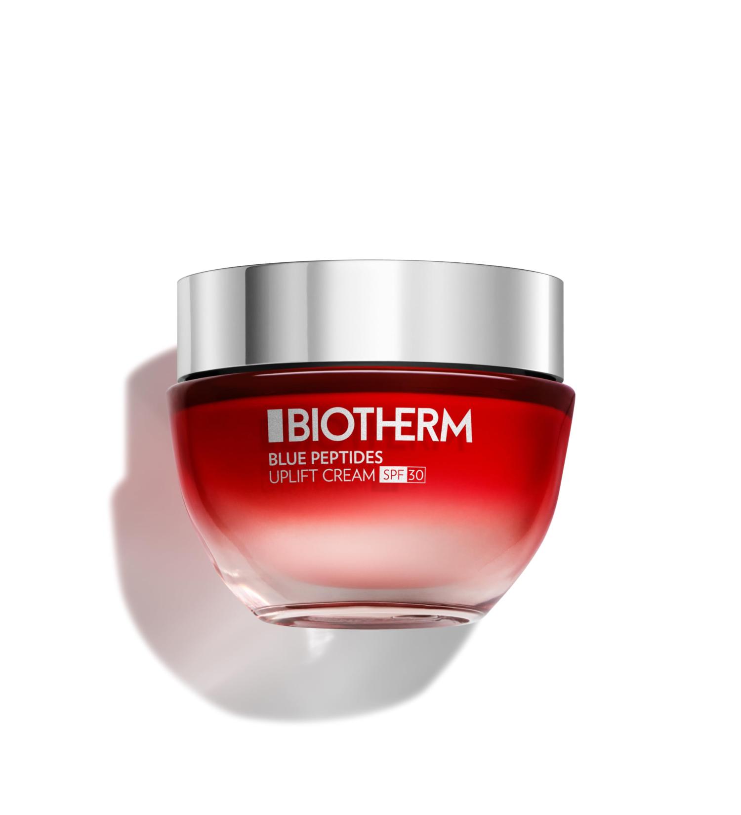 BIOTHERM - Blue Peptides Uplift Anti-Aging and Firming Day Cream SPF30 - Anti-Wrinkle - High Sun Protection - Enriched with Collagen Peptide - All Skin Types - 50 ml - Buy Online on GoSupps.com