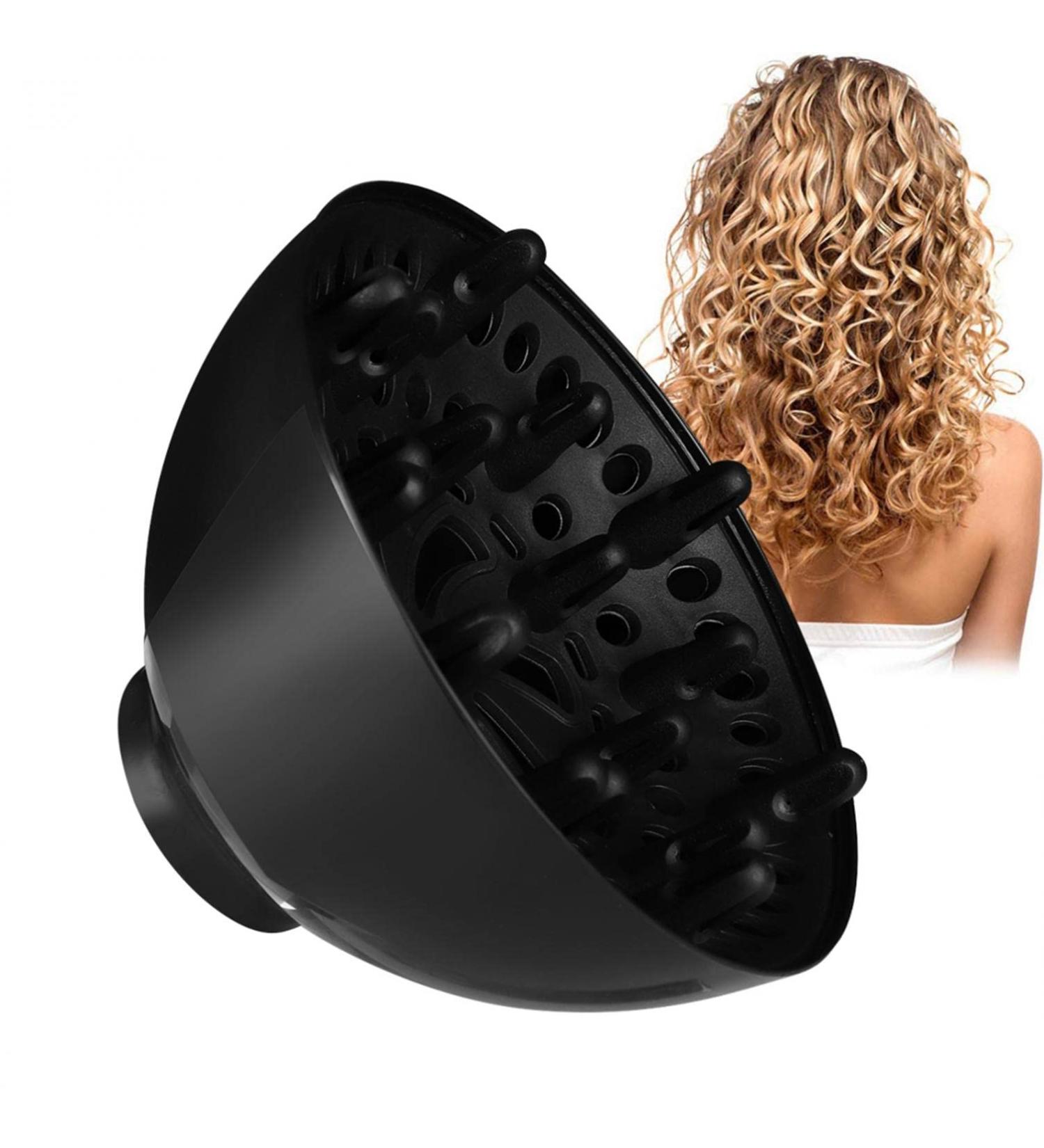 Hair Dryers for Curly Diffuser Universal Hair Diffuser Attachment Adaptable Hair Dryers with Nozzle Blower Hairdressing Curly Wavy Hair Care - Buy Online on GoSupps.com
