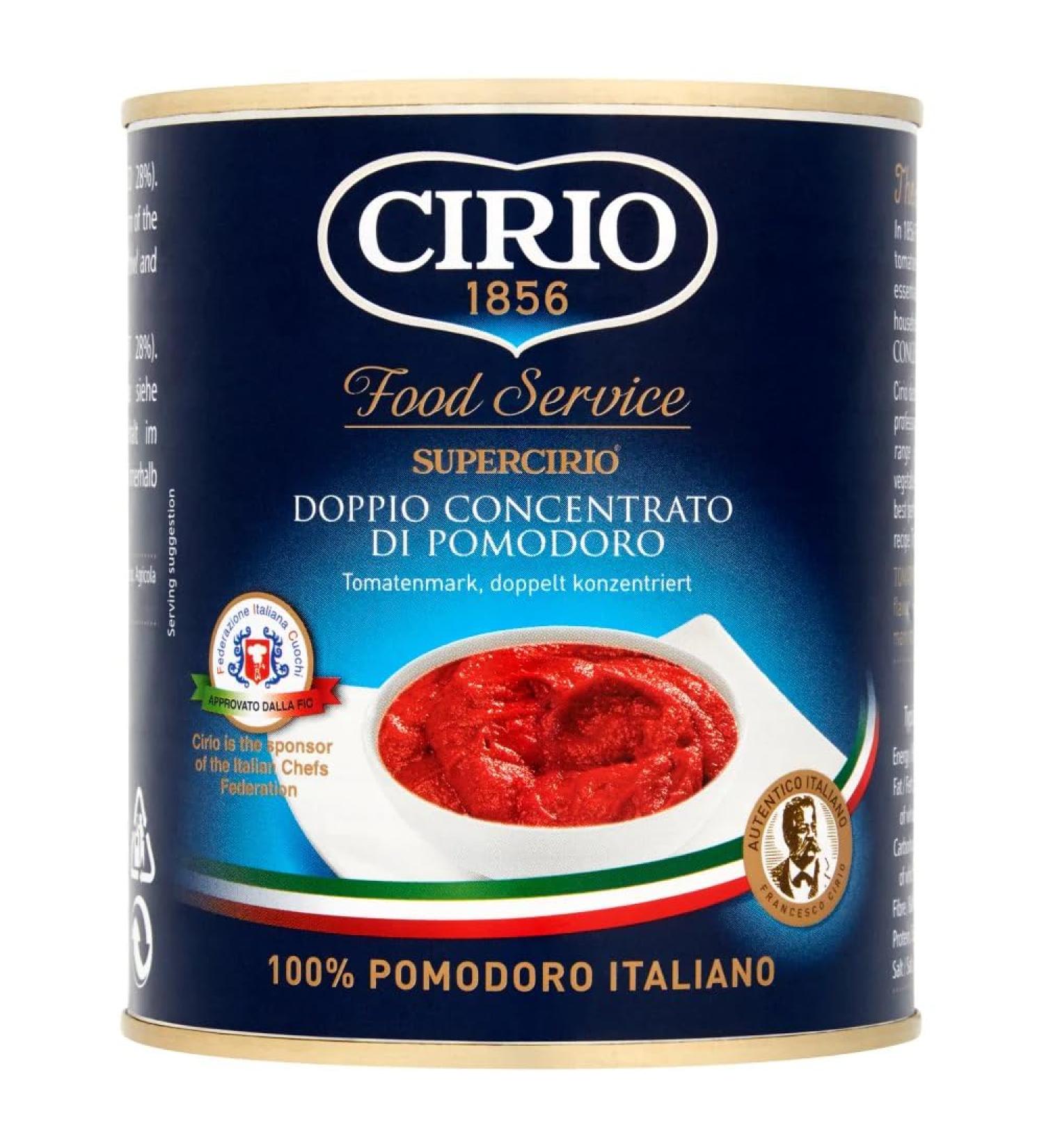 Cirio Double Concentrated Tomato Puree 850g