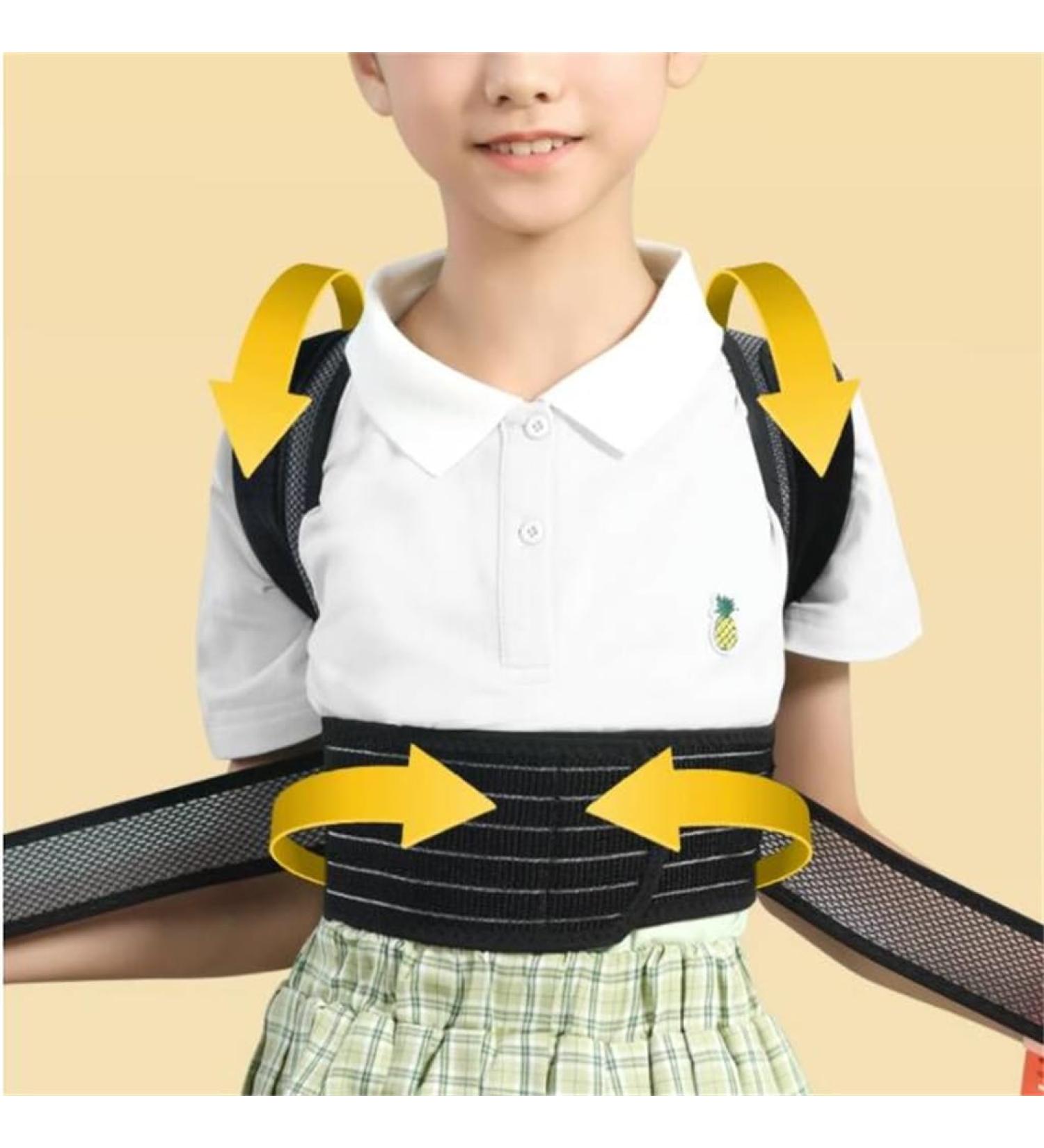 DFHBFG Student Special Back Orthotics Anti-Hunchback Artifact to Correct The Sitting Posture Correction Belt(Size:Small) Small D - Buy Online on GoSupps.com