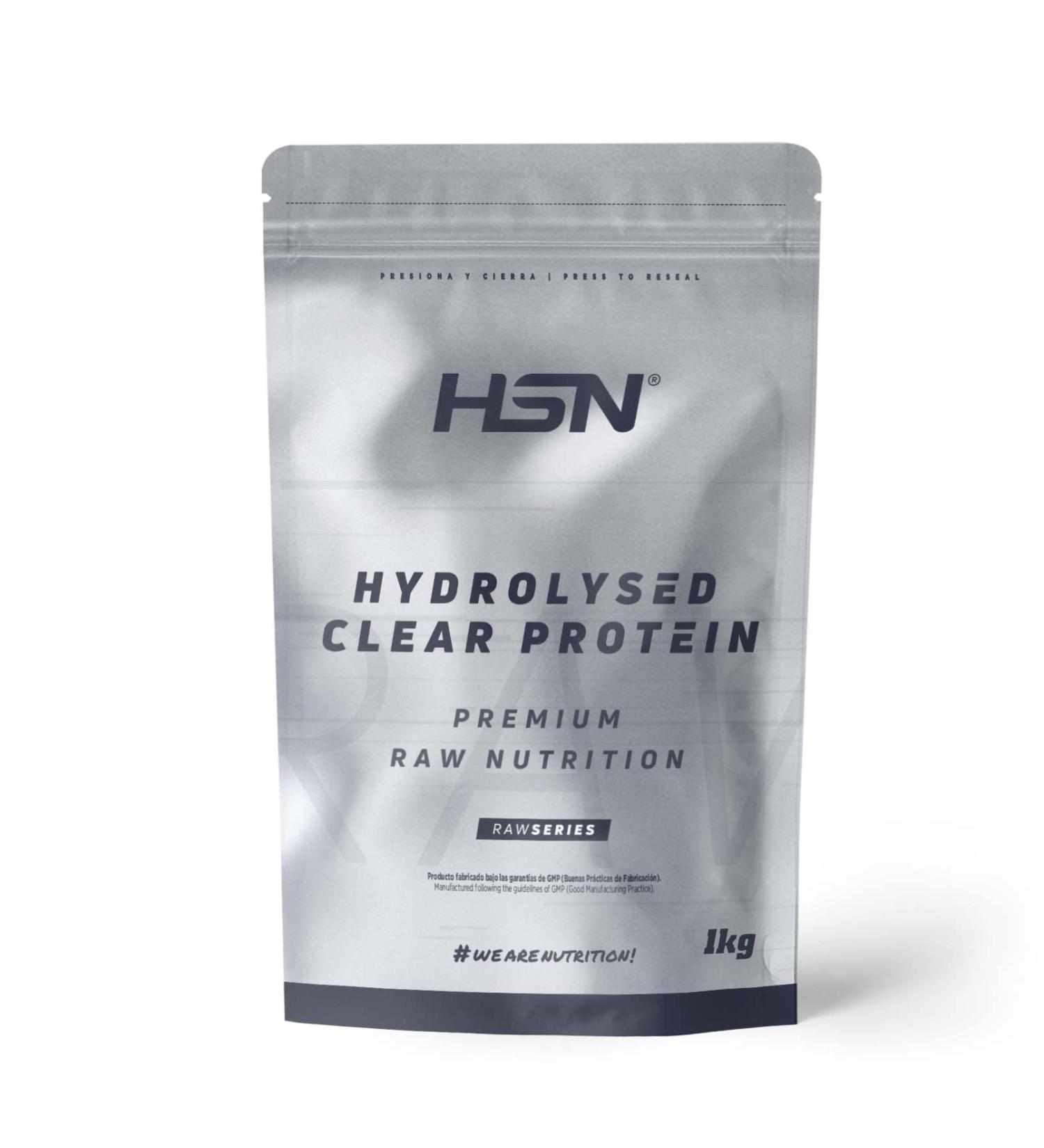  HSN HSN Clear Whey Evoclear Hydro | Unflavored 1 kg | Hydrolyzed Whey Protein Isolate | Very Light Texture | No Scoop Required | Non-GMO Vegan Gluten-Free and Soy-Free - Buy Online on GoSupps.com