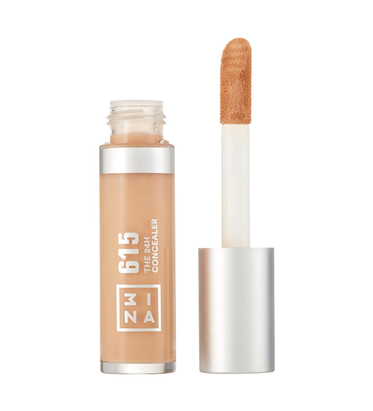 3ina 24H Concealer 615 - Bright Sand | Long-Lasting Liquid Concealer for All Skin Types | Vegan & Cruelty-Free | Perfect for Dark Circles - 1 Piece - Buy Online on GoSupps.com