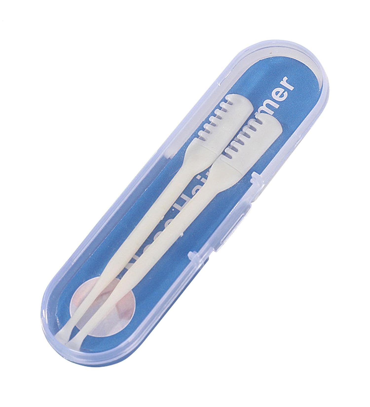 Nose Trimmer Manual Nose Clipping Tool Nose Cleaner 360 Rotatable Nose Hair Trimmer Nose Hair Trimmer for Double Ear Care - Buy Online on GoSupps.com