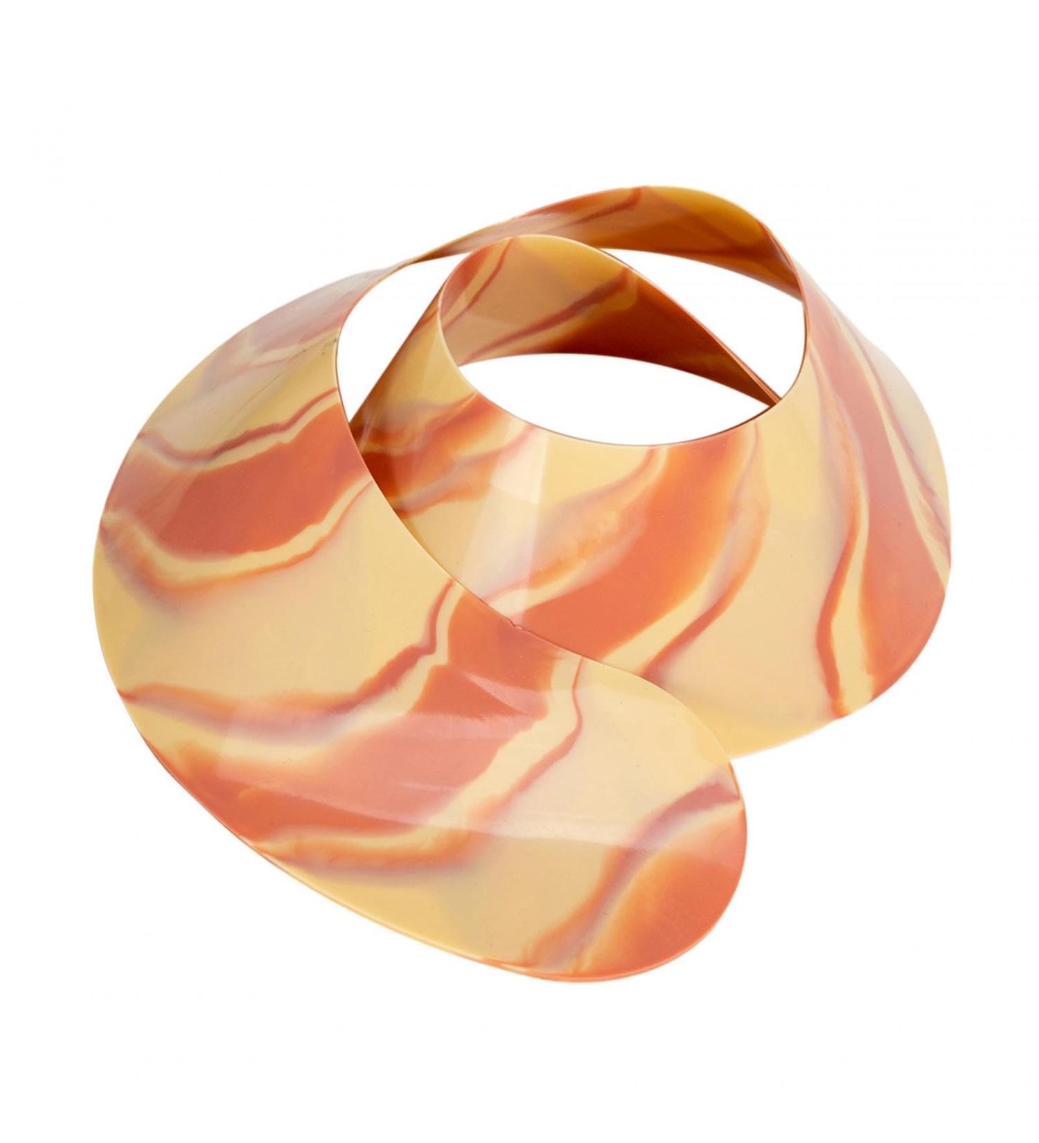 Silicone Hair Cutting Neck Shawl - Weighted Hair Dye Neck Wrap Protector for Salon Stylists - Brown - Buy Online on GoSupps.com