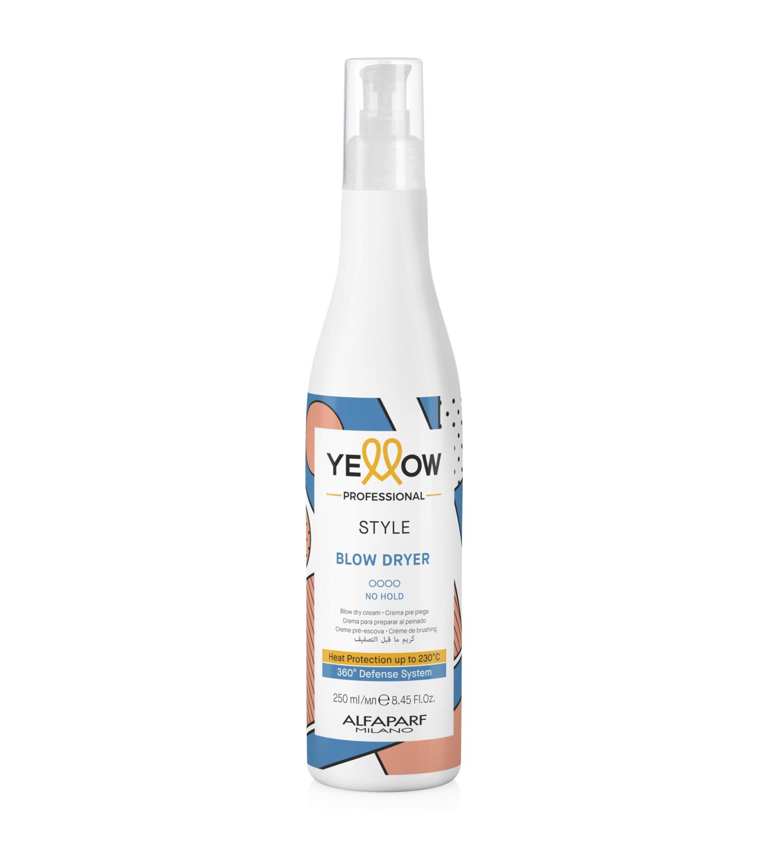 YELLOW BLOW DRYER-pre-fold cream 250 ml