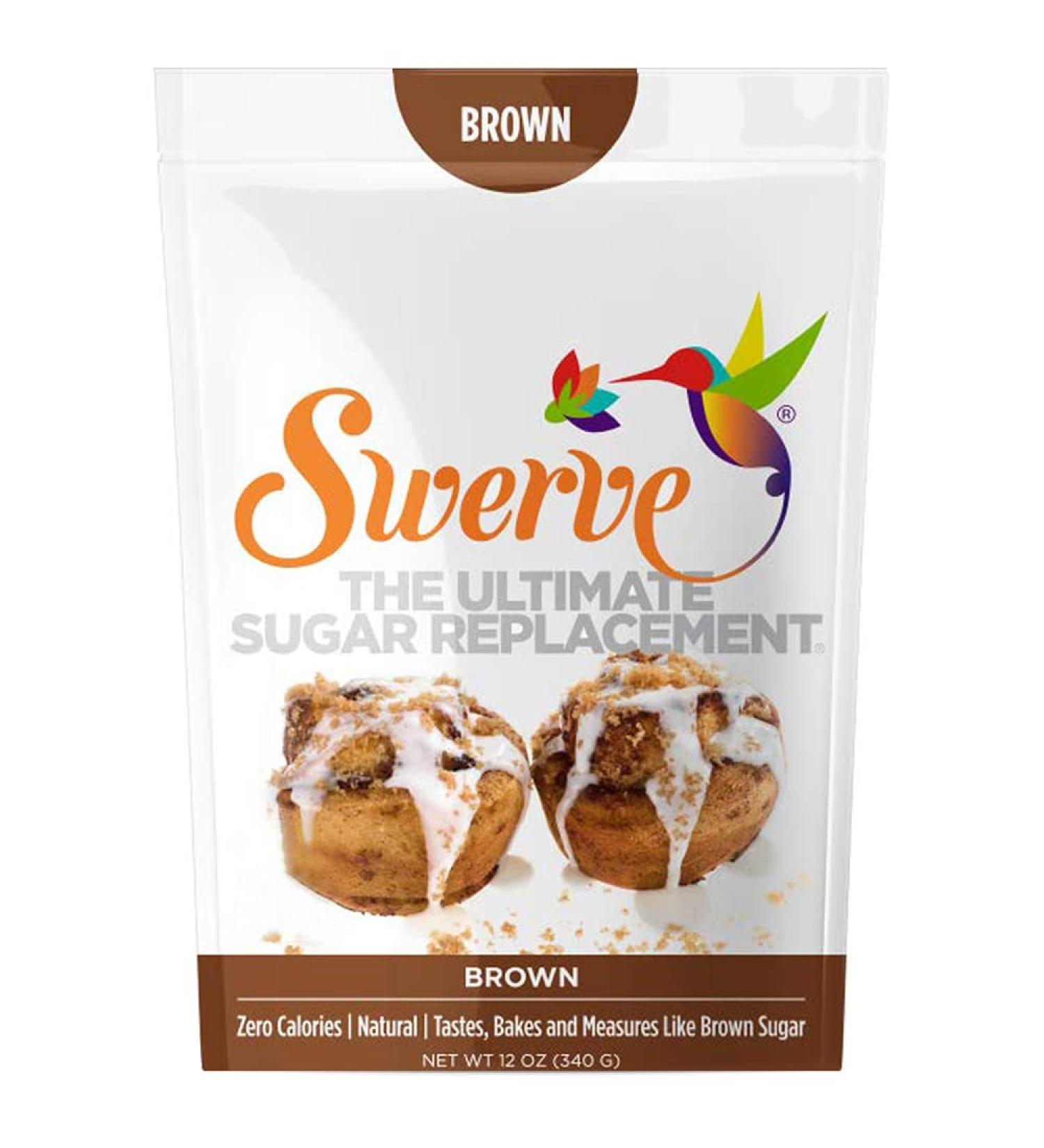 Swerve Ultimate Brown Sugar Substitute - Zero Calorie  Keto Friendly  Non-Glycemic - 2 Packs (24 Oz.) - Buy Online on GoSupps.com