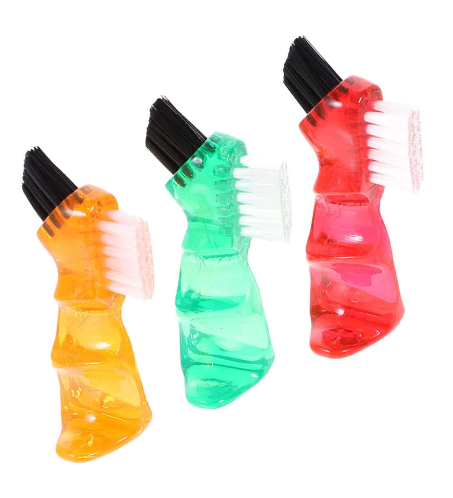 Frcolor 3-Piece Mini Prosthetic Toothbrush Set | Multifunctional Personal Care & Household Cleaning Tool - Buy Online on GoSupps.com