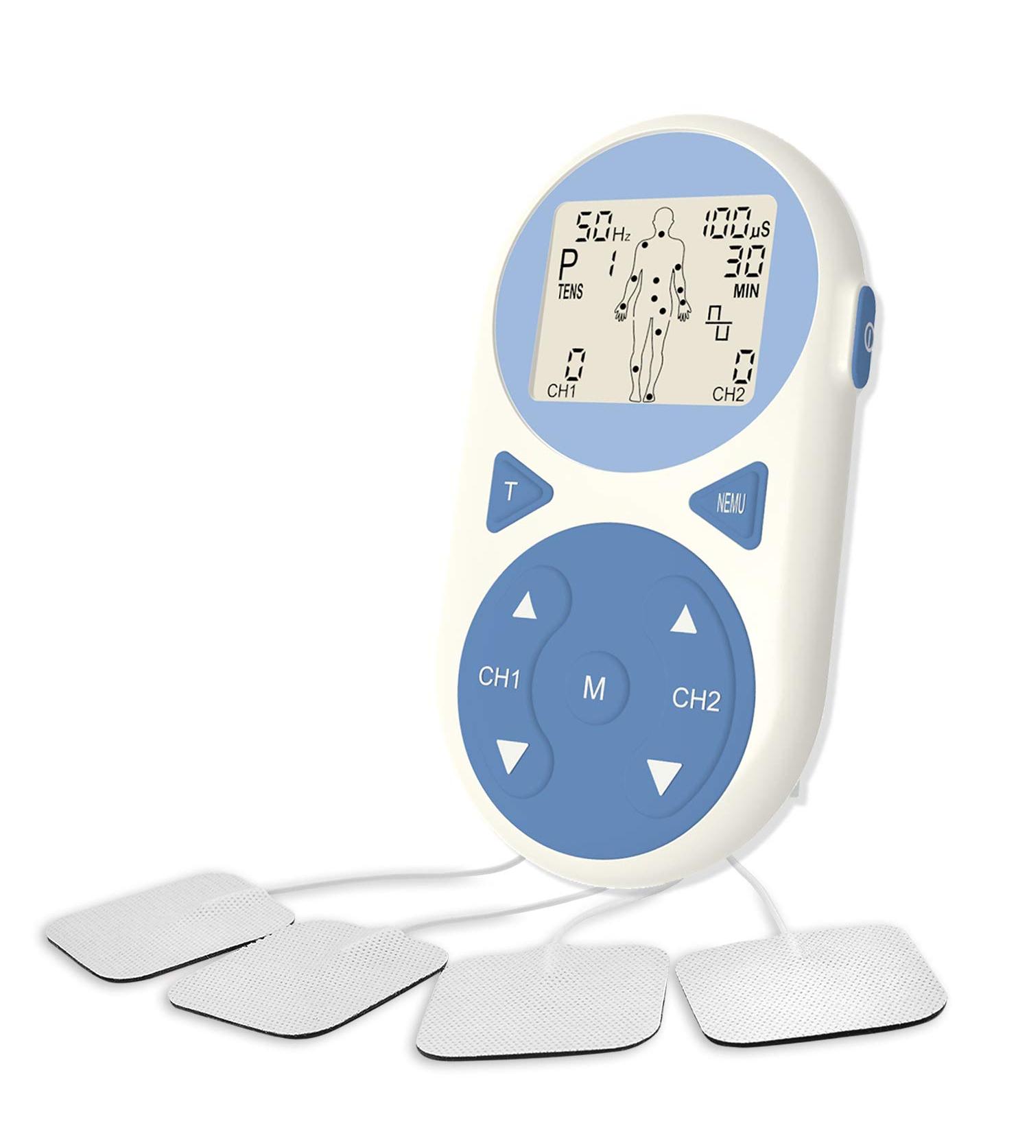 Buy TENS Unit Muscle Stimulator - 2020 Upgrade 3-in-1 EMS Pulse Massager | 32 Presets & Manual Modes for Pain Relief - International Shipping Available - Buy Online on GoSupps.com