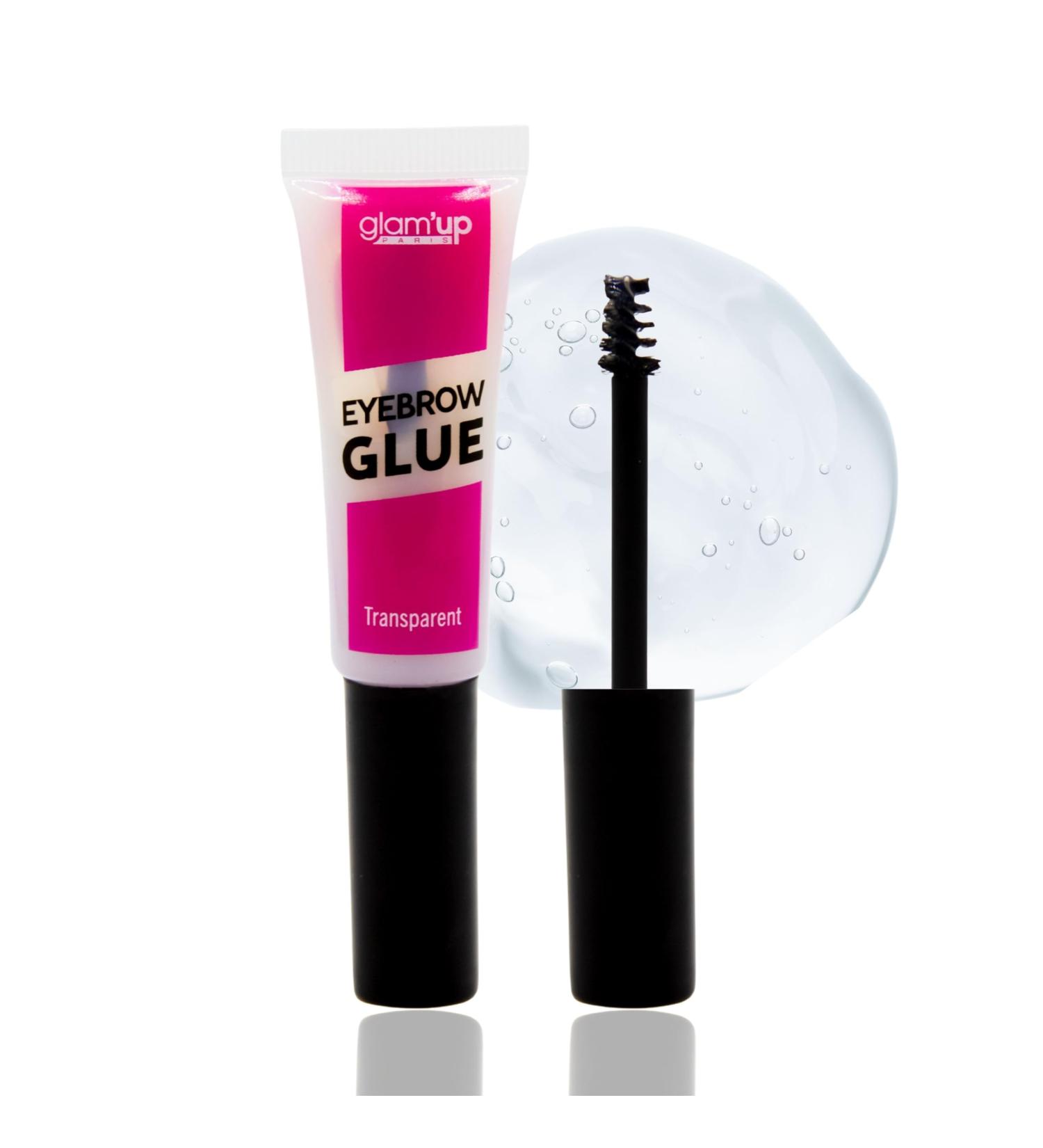  Glam Up Glam Up Paris - Eyebrow Fixing Gel - Brow Glue - Eyebrow Fixing Adhesive - Natural Finish - Spoolie Applicator - Long-Lasting - Transparent - Buy Online on GoSupps.com
