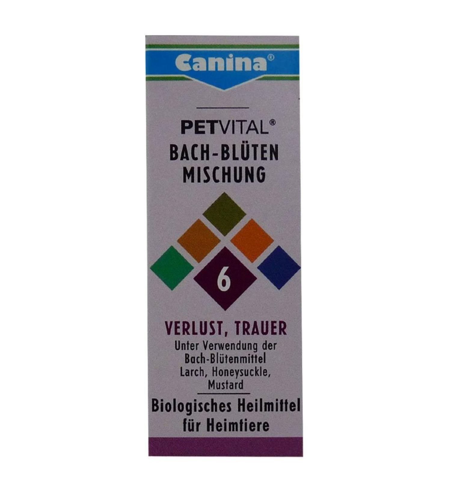 Canina 71450 6 Petvital Bach Flowers No. 6 Loss Grief 10 g - for animals