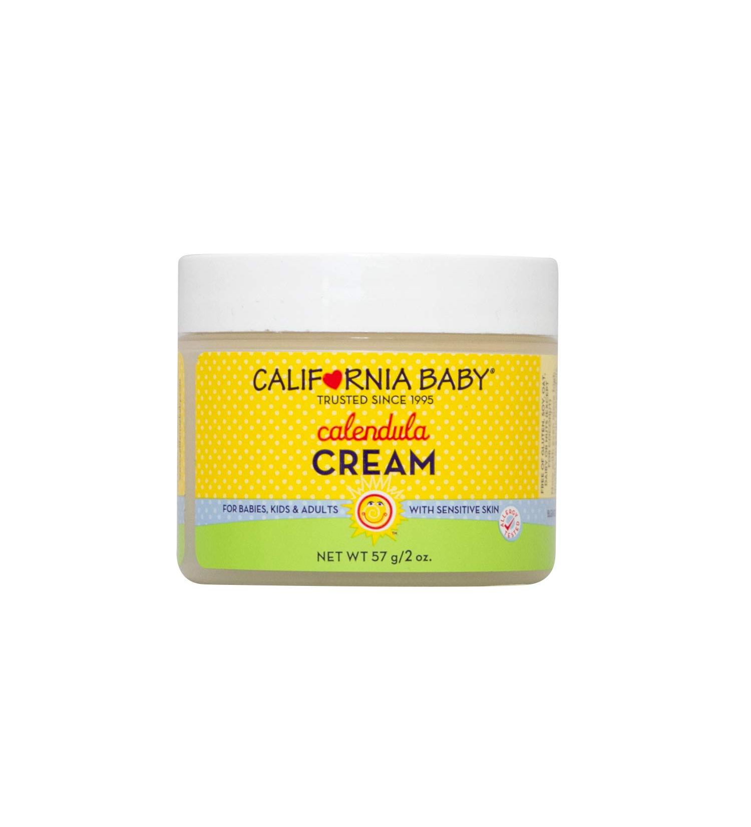 California Baby Calendula Cream 2 oz - Soothing & Nourishing Skincare - Buy Online on GoSupps.com
