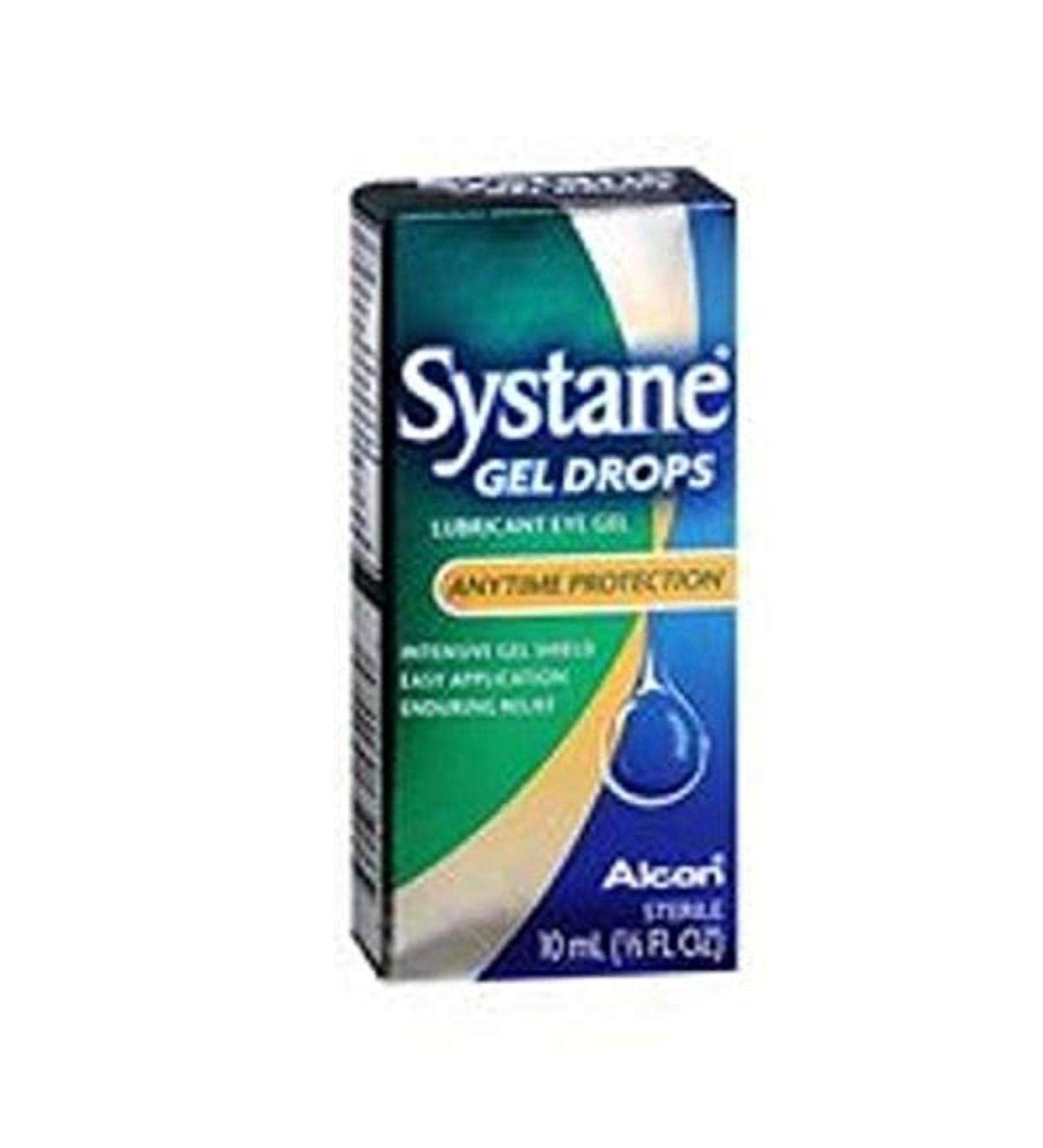 Systane Lubricant Eye Gel Drops 0.33 Fl Oz (Pack of 3)