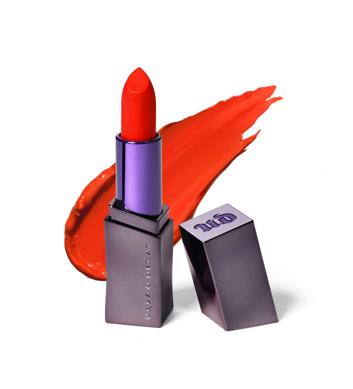 URBAN DECAY Vice Hydrating Lipstick | Longwearing & Moisturizing Formula - Drive In (Bright Red-Orange) - 0.11 Oz - Buy Online on GoSupps.com