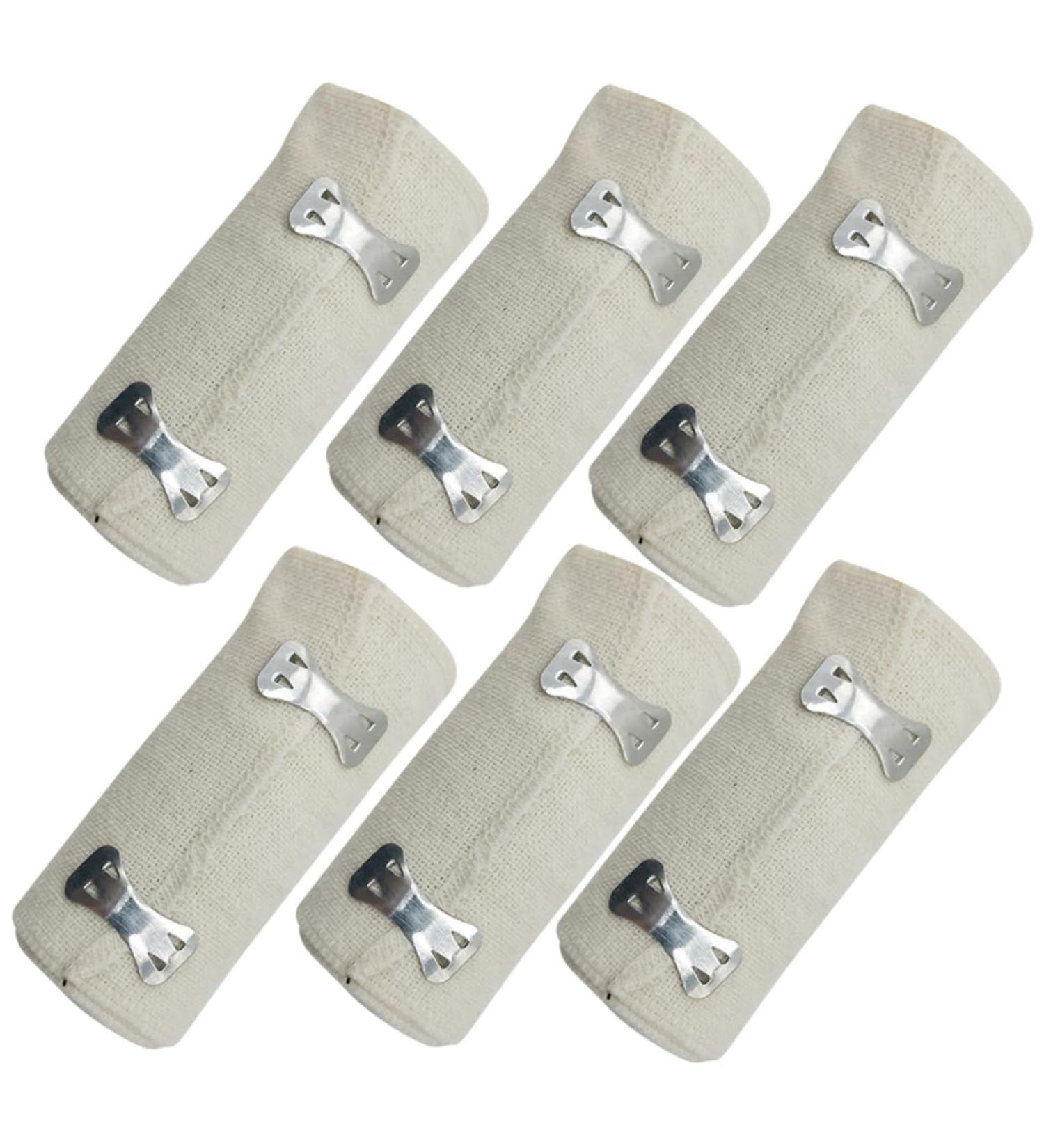 Buy Healeved 6 Rolls Compression Athletic Tape | Cohesive Bandages with Extra Clips | Assorted Colors - 450x7.5CM | International Shipping Available - Buy Online on GoSupps.com
