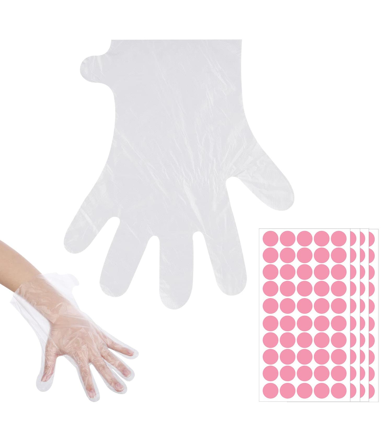 200pcs Paraffin Wax Bath Liners for Hand - Moisturizing Glove Thermal SPA Mitt - Hot Wax Therapy Hand Gloves - Buy Online on GoSupps.com