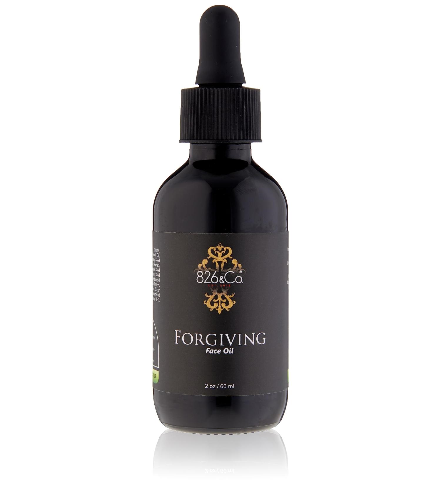 826 & Co. FORGIVING Face Oil. Daily Anti-Aging Serum to Hydrate, Smooth, Comfort and Reveal Radiant Skin with Elastin, Ceramide NP and Pomegranate Oil. Lightweight Quick Absorption. 2oz - Buy Online on GoSupps.com