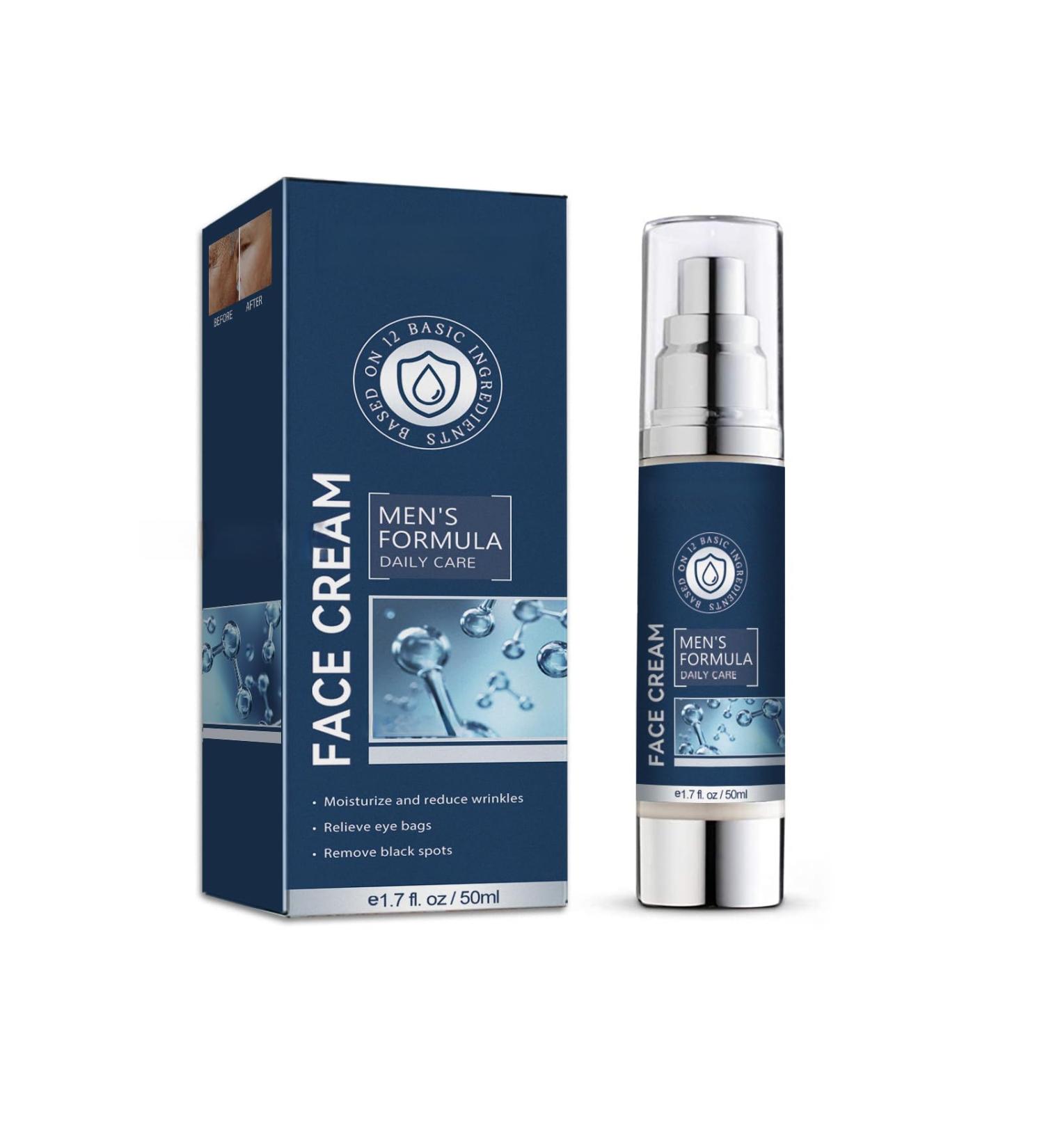 Pawmi Men's Facial Moisturizing Cream Hydrating and Nourishing Reduces Fine Lines Eye Bags and Dark Circles Facial Care Cream - Buy Online on GoSupps.com