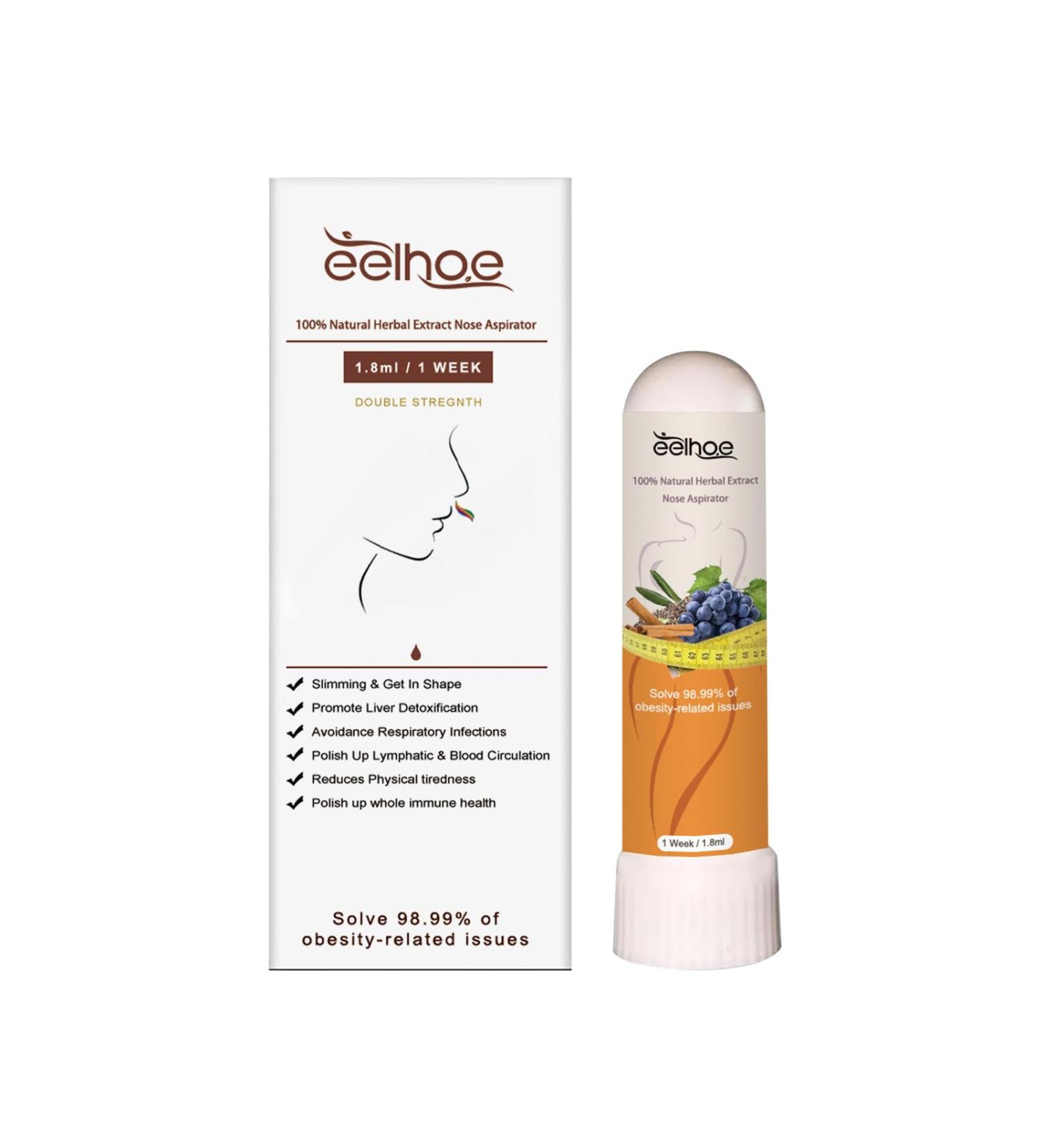 Natural Herbal Slimming Nasal Inhaler for Weight Loss & Detoxification - Slimair Nasal Inhaler - Buy Online on GoSupps.com