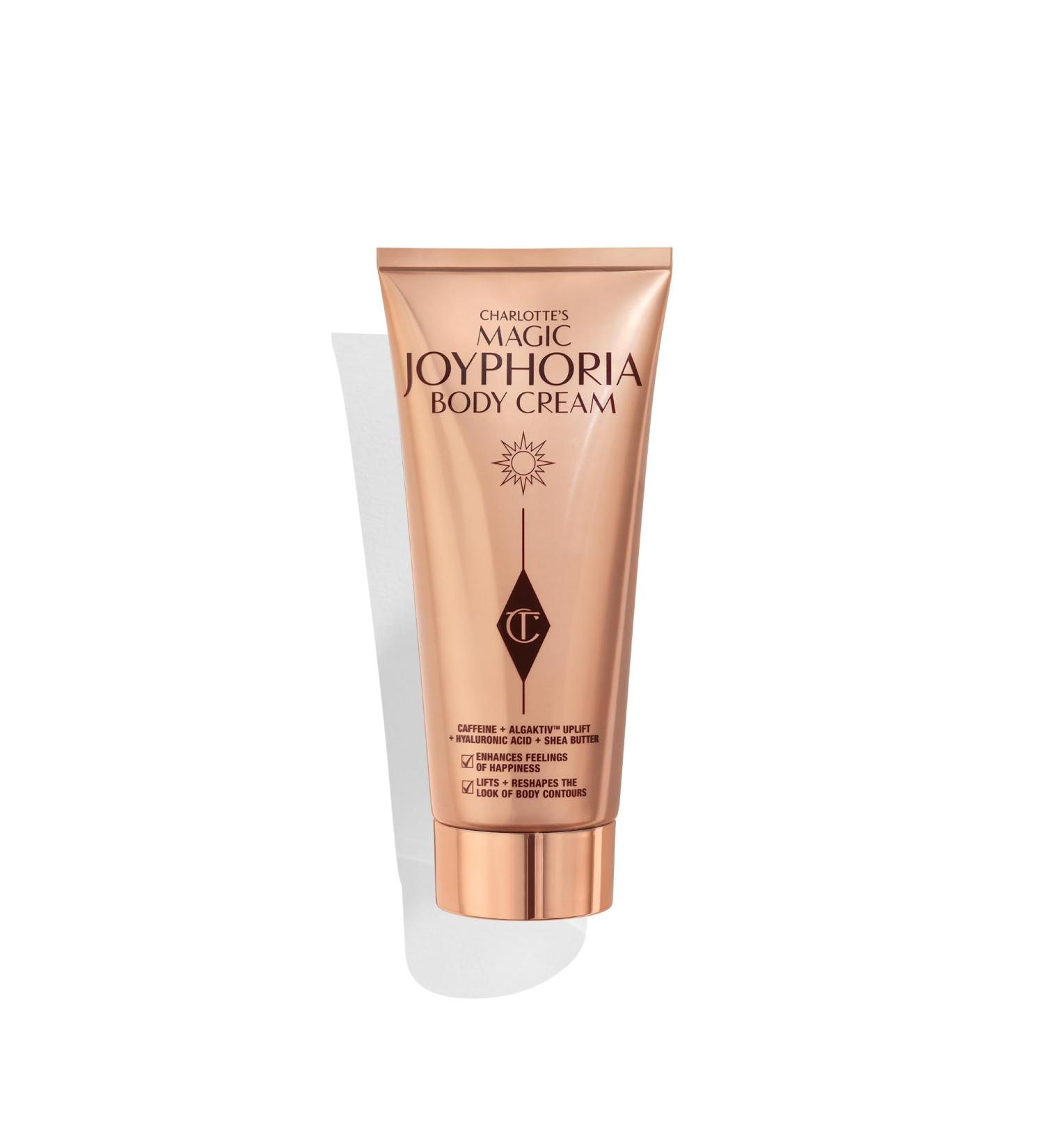 Charlotte Tilbury Magic Joyphoria Body Cream - Hydrating & Firming Body Lotion with a Warm Floral & Vanilla Scent - Helps Reduce the Appearance of Cellulite (200ml)