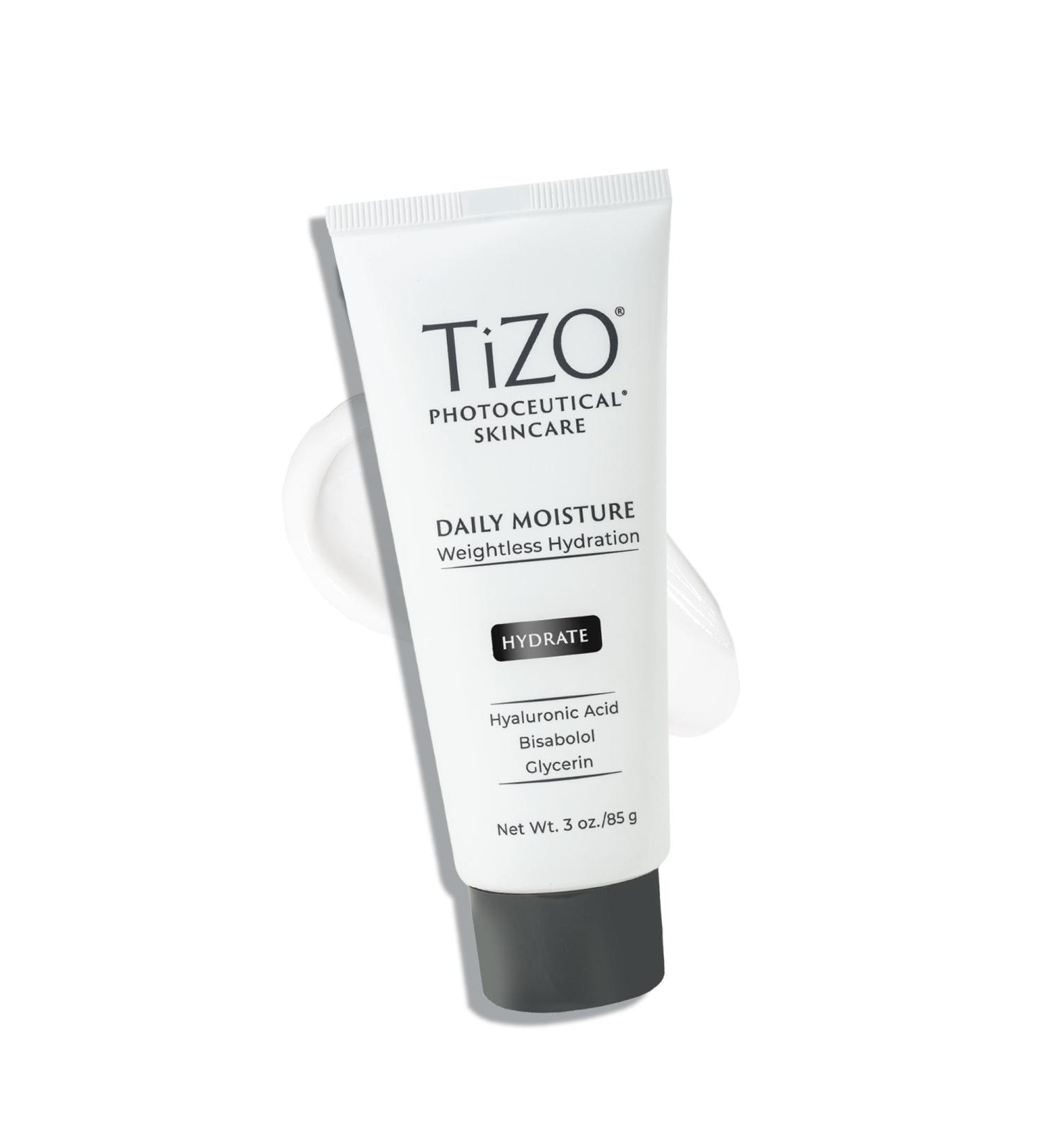 TIZO Photoceuticals Daily Moisture | Ultra Hydrating Lightweight Formula with Hyaluronic Acid & Bisabolol | Perfect for All Skin Types | 3 oz - Shop Now - Buy Online on GoSupps.com