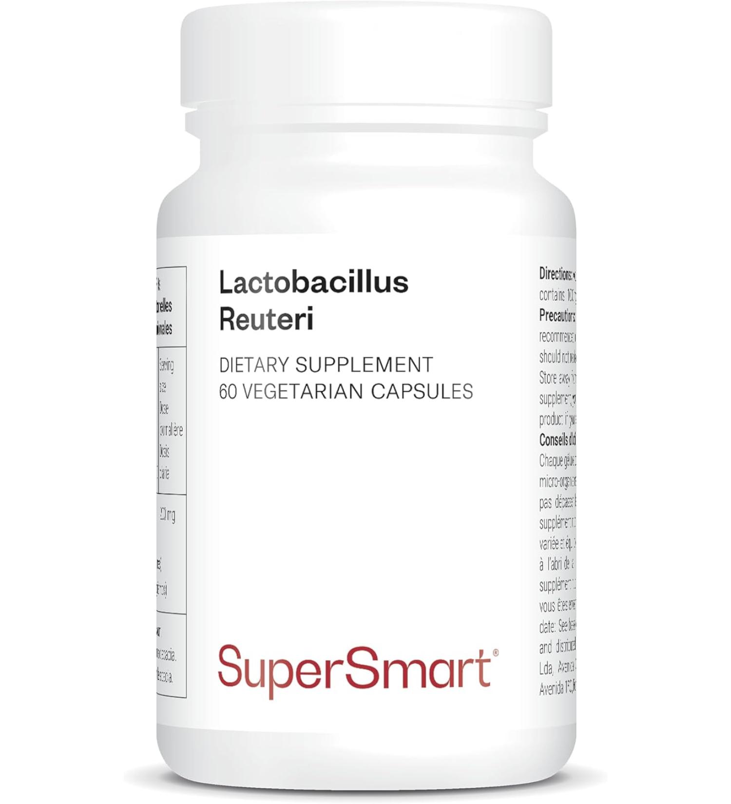 Buy Lactobacillus Reuteri 5 Billion KBE - Gluten-Free Dietary Supplement | 60 DR Caps  - Buy Online on GoSupps.com