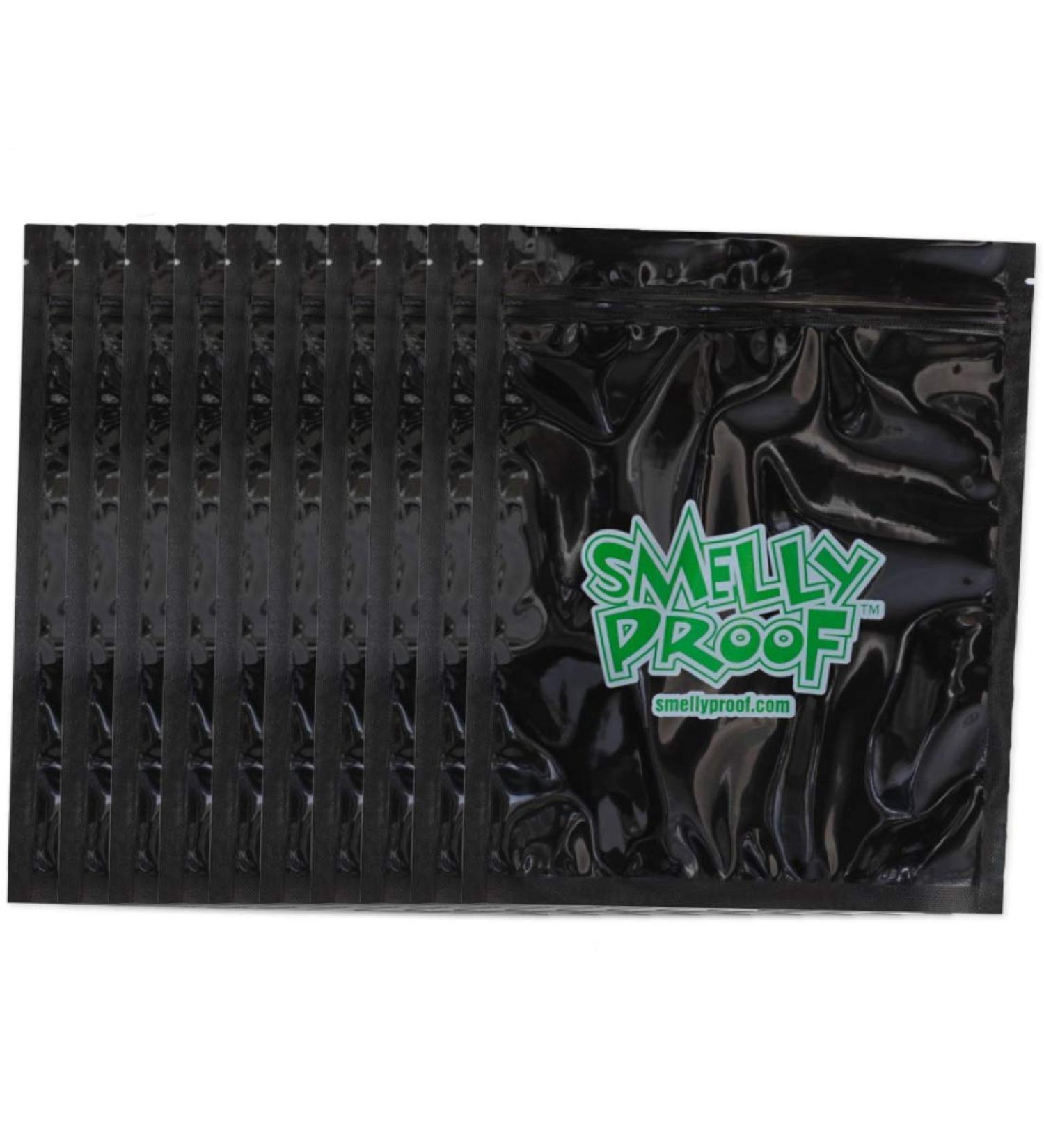Smelly Proof Reusable Food Storage Container Bags - BPA Free PEVA Freezer Bags - Dishwasher Safe - No Odor Triple Zip - 10 Pack (Medium 6.5 x 7.5) - Buy Online on GoSupps.com