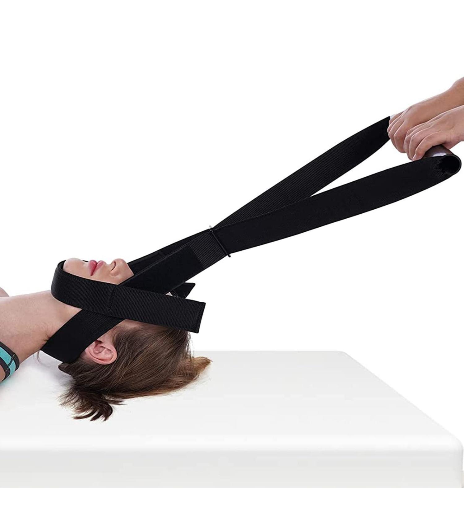 Hmwokpot Neck Traction Device | Ultimate Neck Stretching & Chiropractic Decompression for Neck Pain Relief - Buy Online on GoSupps.com