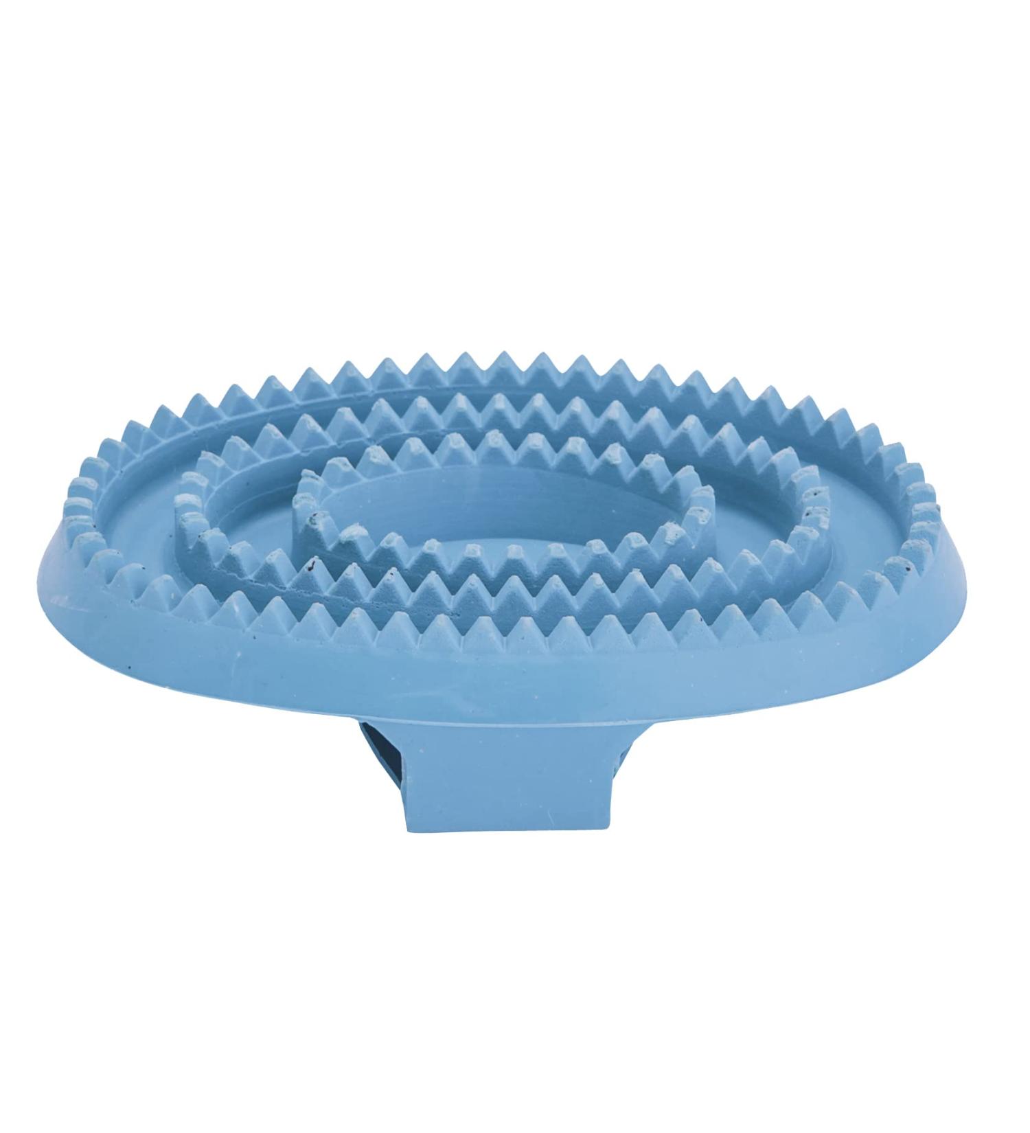 Horka Curry Comb Rubber Light Blue One Size