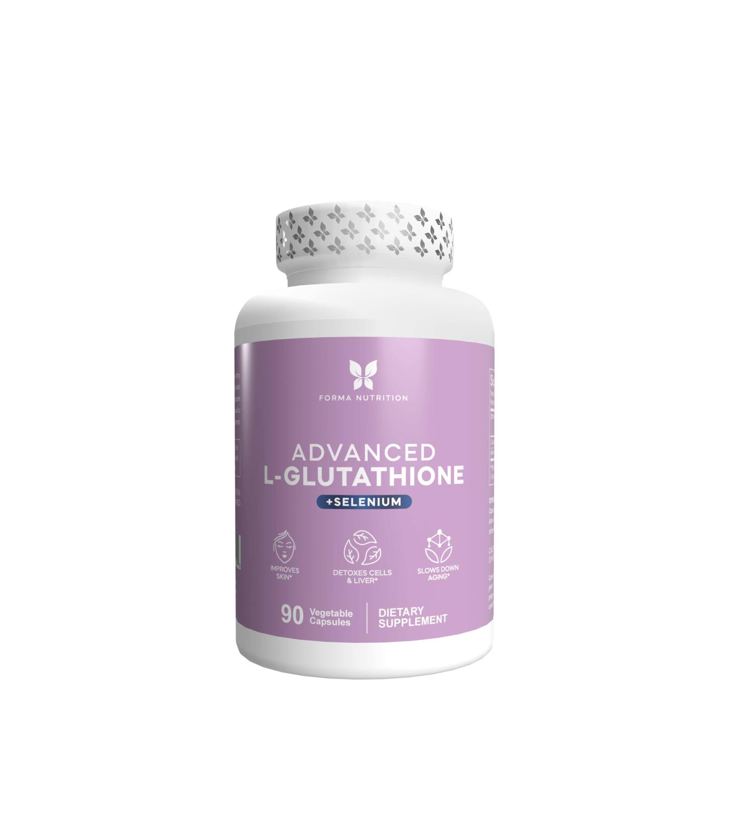 Advanced L-Glutathione + Selenium 90 Capsules
