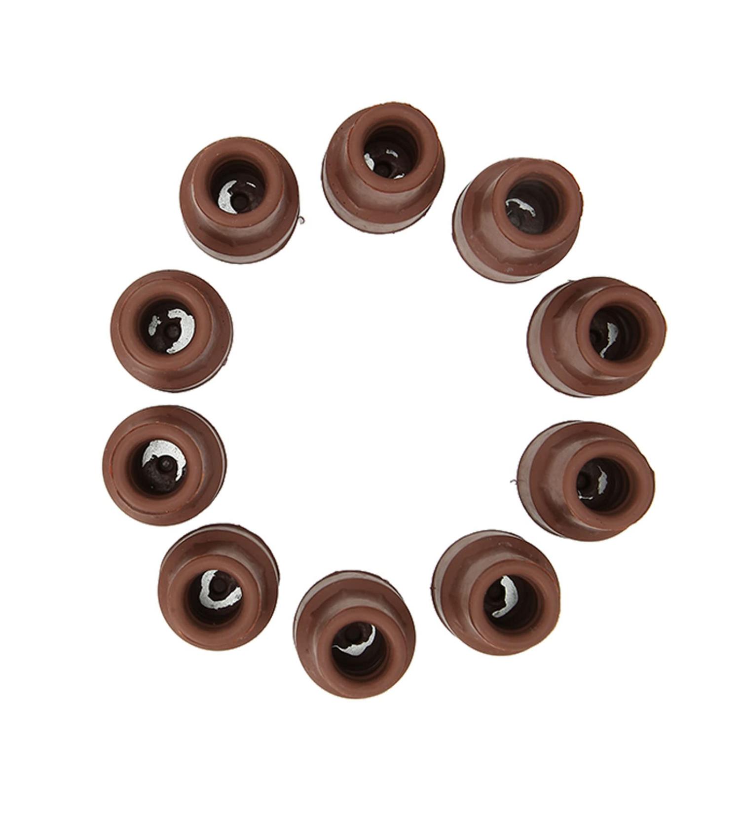 Walking Cane Tip Kit Crutch Tip Standard SlipProof Design 10-Piece Deep Groove for Repair - Buy Online on GoSupps.com