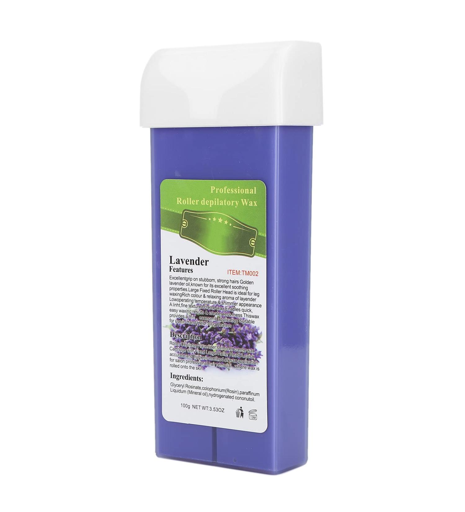 100g Depilatory Heater Wax Professional Roller Depilatory Wax Home Hair Removal Wax RollerLavander Honey Depilatory Wax: the Wax Depilatory Wax Curle (#1) - Buy Online on GoSupps.com