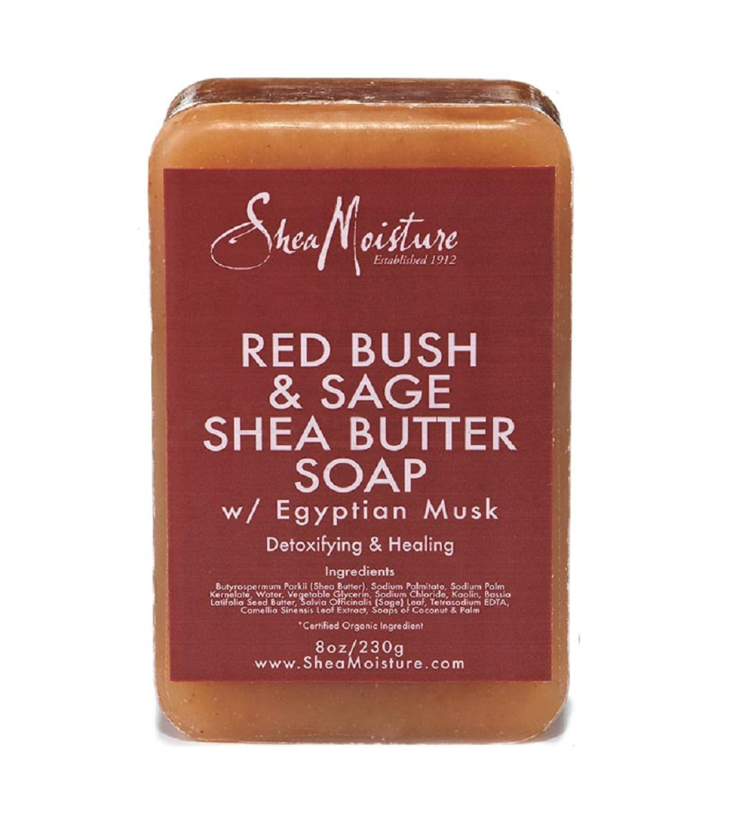 Shea Moisture Red Bush & Sage Shea Butter Soap8 oz