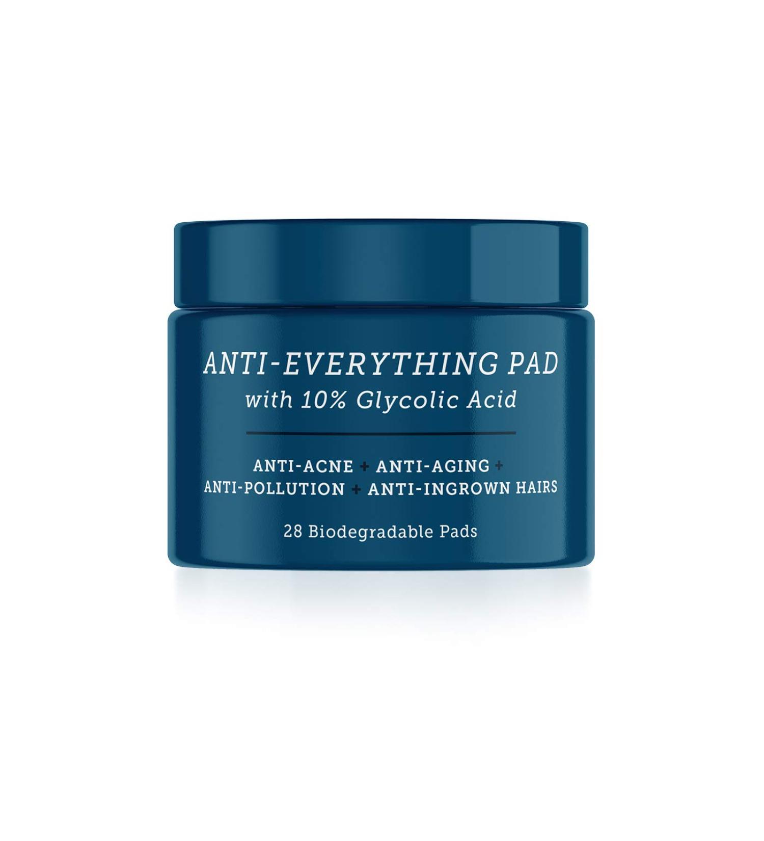 Oars + Alps Anti Everything Pads with Glycolic & Salicylic Acids - 28 Count | Dermatologist Tested Exfoliant & Blackhead Remover - Buy Online on GoSupps.com