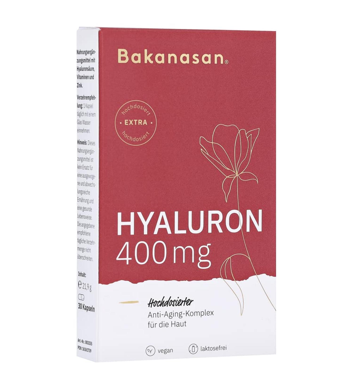 Bakanasan 400 mg capsules
