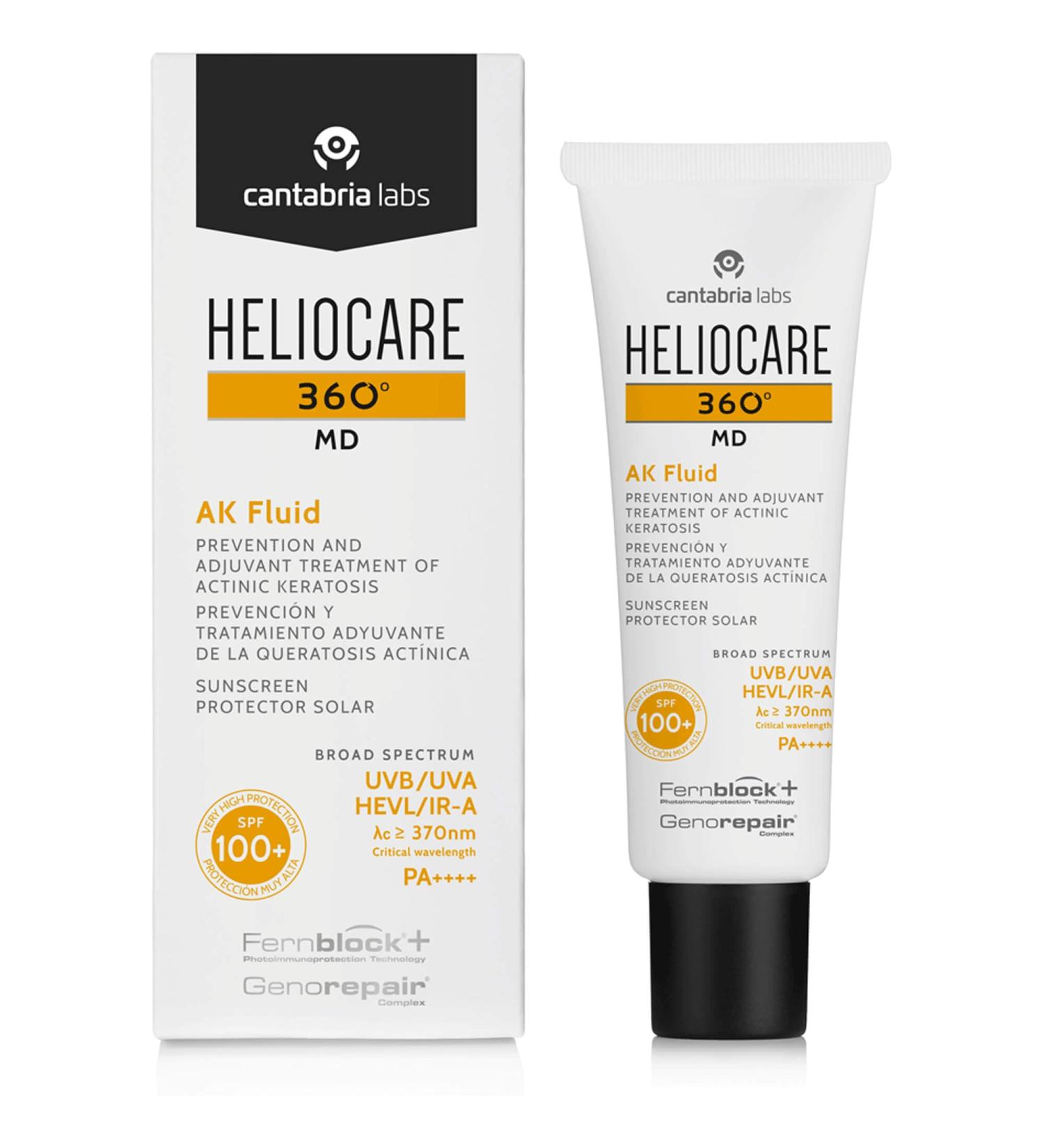 Buy Heliocare 360 AK Fluid 50 ml - Best Sunscreen for Skin Protection - Fast International Shipping - Buy Online on GoSupps.com