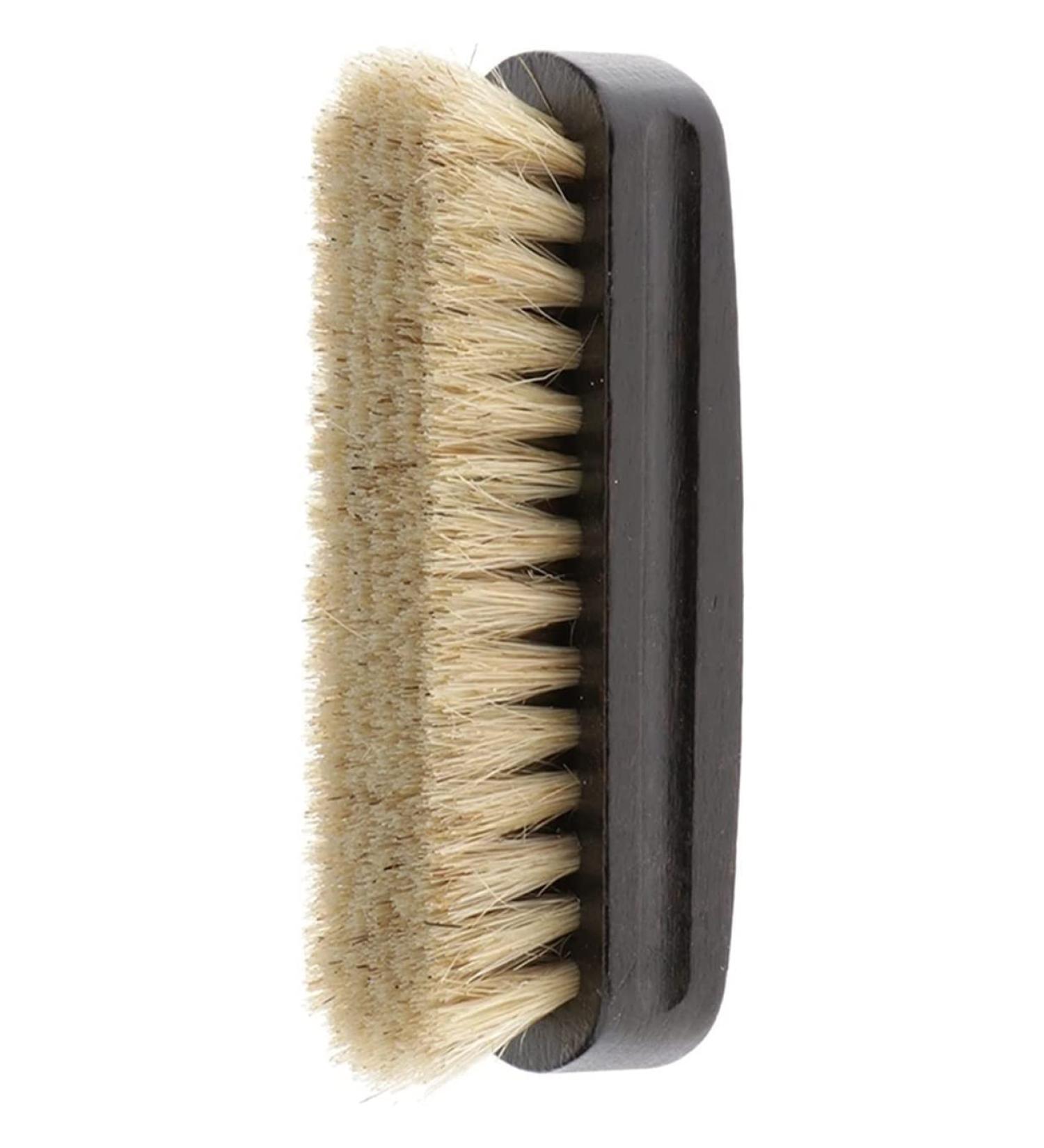 Shoe Brush Hand-held Cleaning Brush Natural Wooden Handle Shoe Cleaning Brush Polishing Brush Brush Onecolor - Buy Online on GoSupps.com