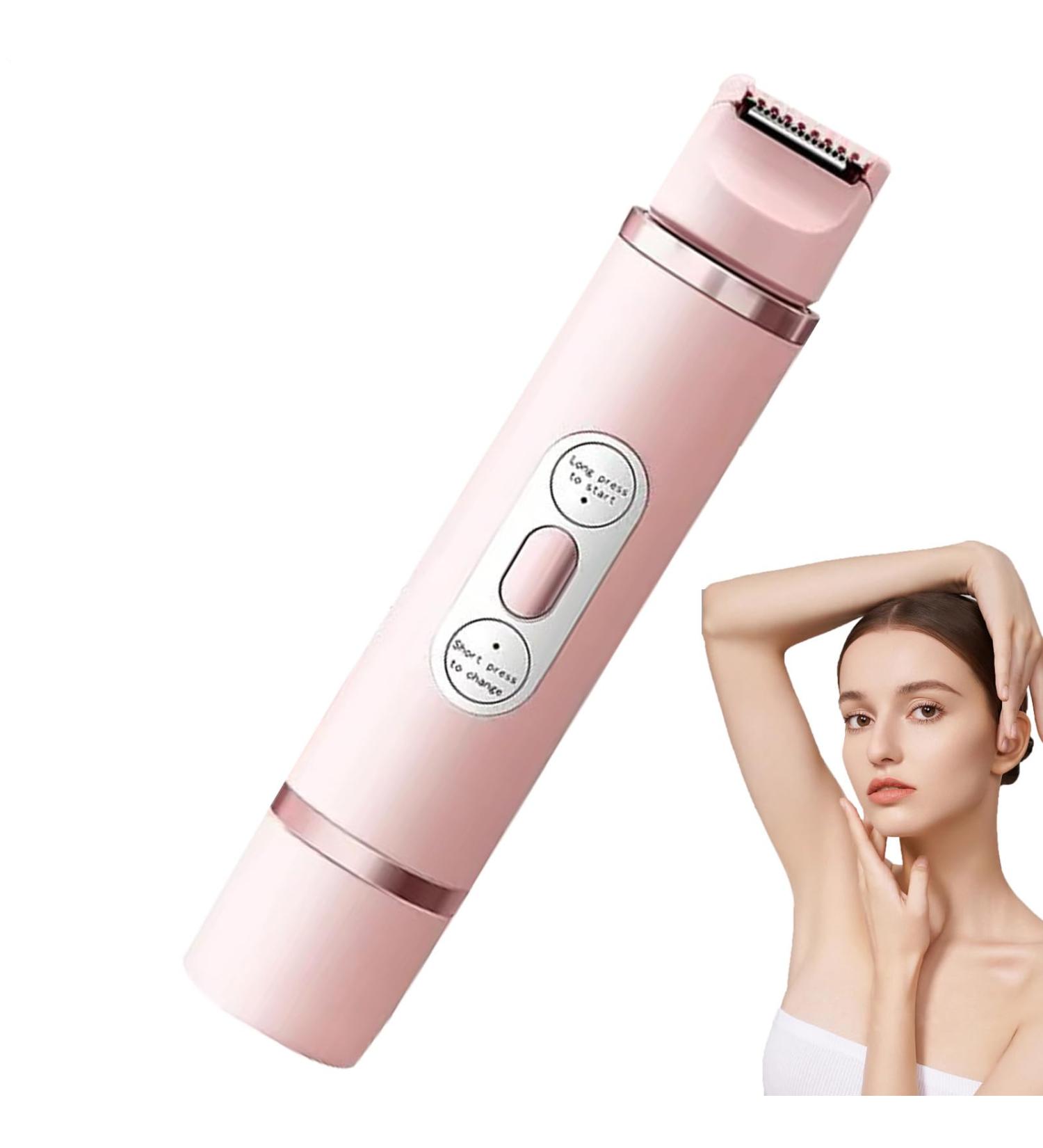 Women Bikini Epilator Shaver Body Hair Trimmer for Women Double Head Waterproof Electric Device Shaver and Epilator for Shaving Legs Face Care Intimate Zone and - Buy Online on GoSupps.com