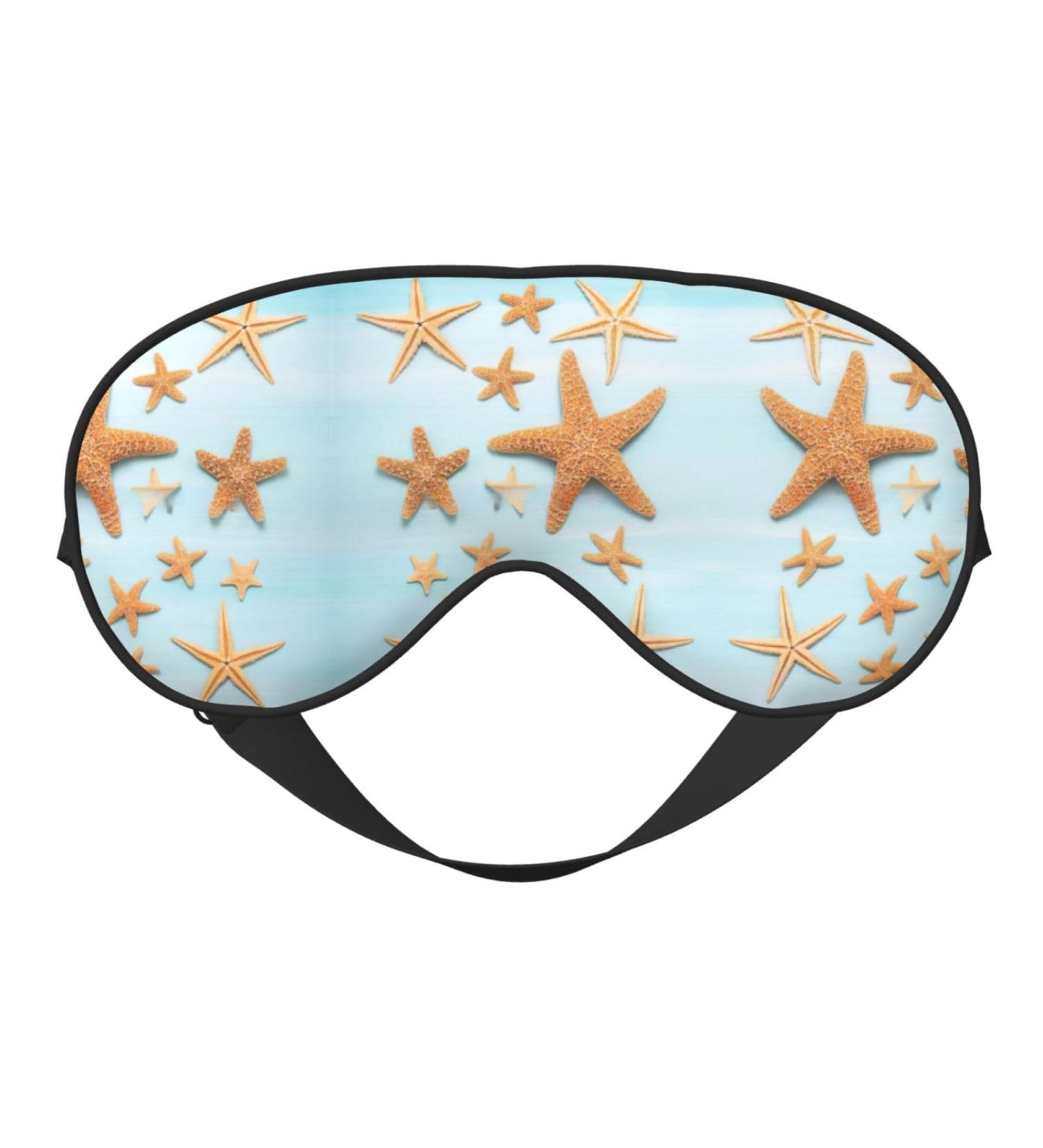 Buy SSIMOO 3D Maritime Summer Sleep Mask Adjustable Breathable & Fashionable Eye Mask for Comfortable Sleep International Shipping Available - Buy Online on GoSupps.com