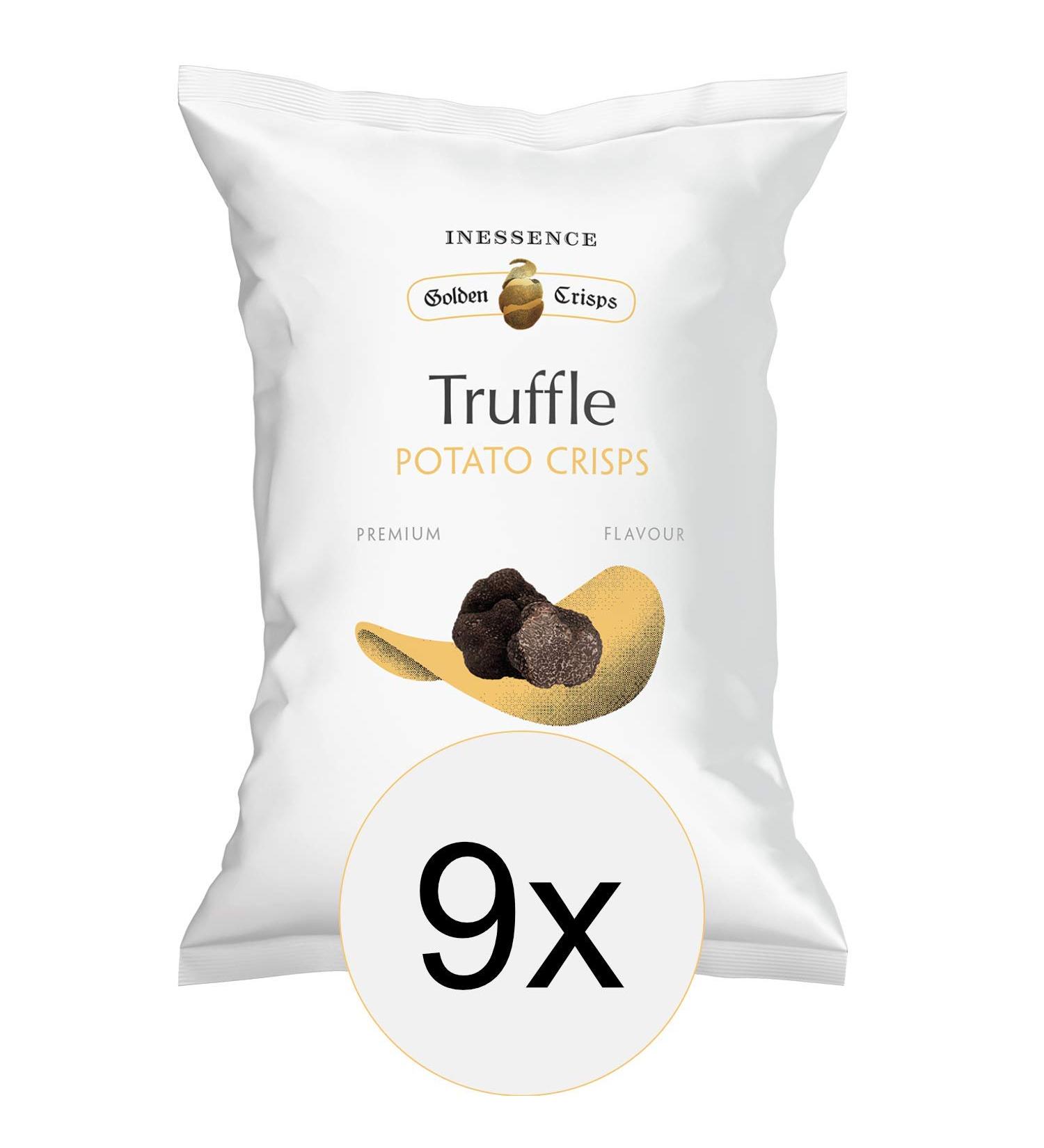 Buy 9x Rubio Truffle Chips - Vegan Gluten-Free Spanish Potato Chips Large Snack Pack (125g) - Enjoy Delicious Crunch! - Buy Online on GoSupps.com