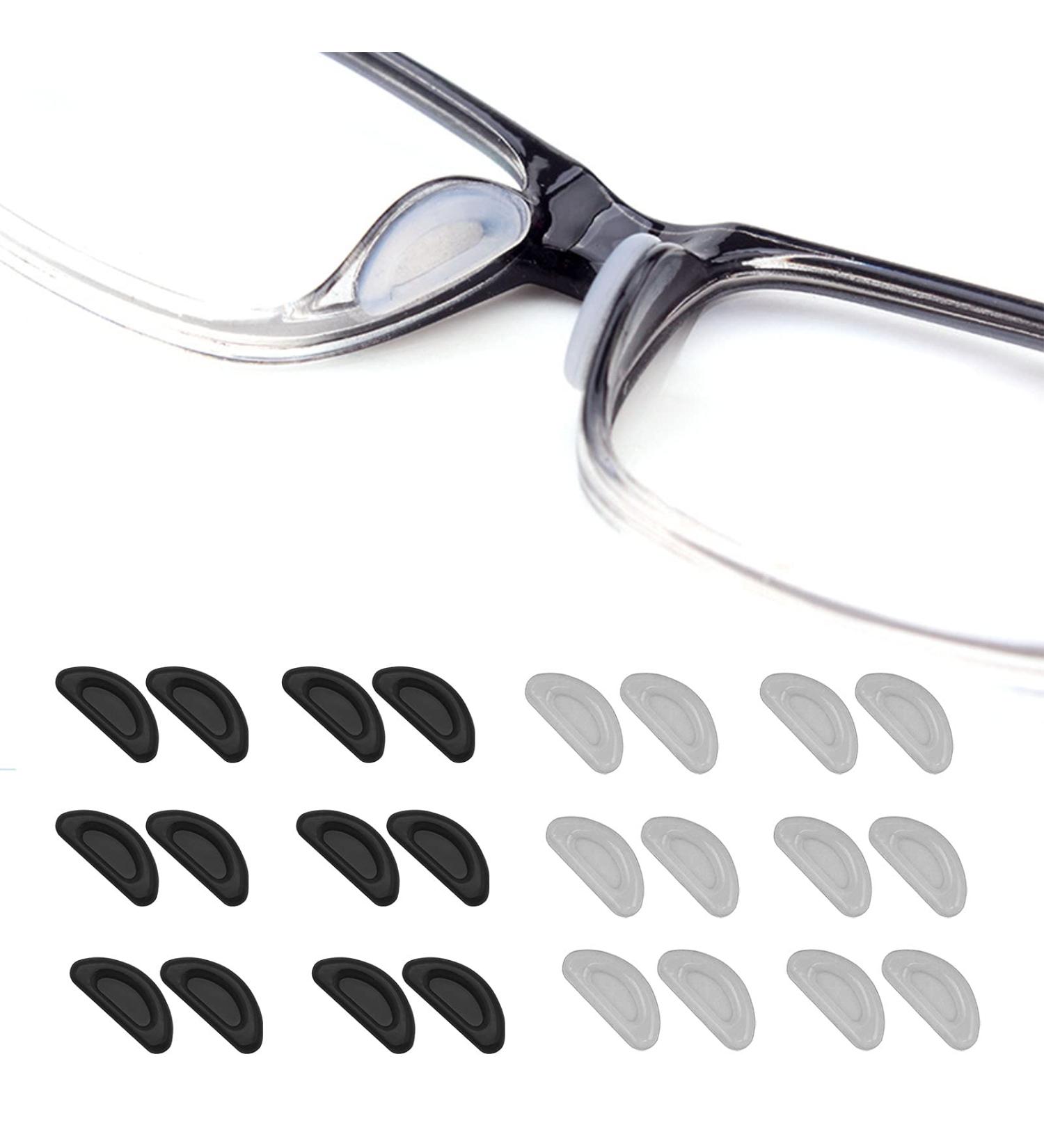 WAFJAMF 12 Pairs Eyeglass Nose Pad - Adhesive Anti-Slip Nose Pads for Plastic Frames & Sunglasses - Buy Online on GoSupps.com