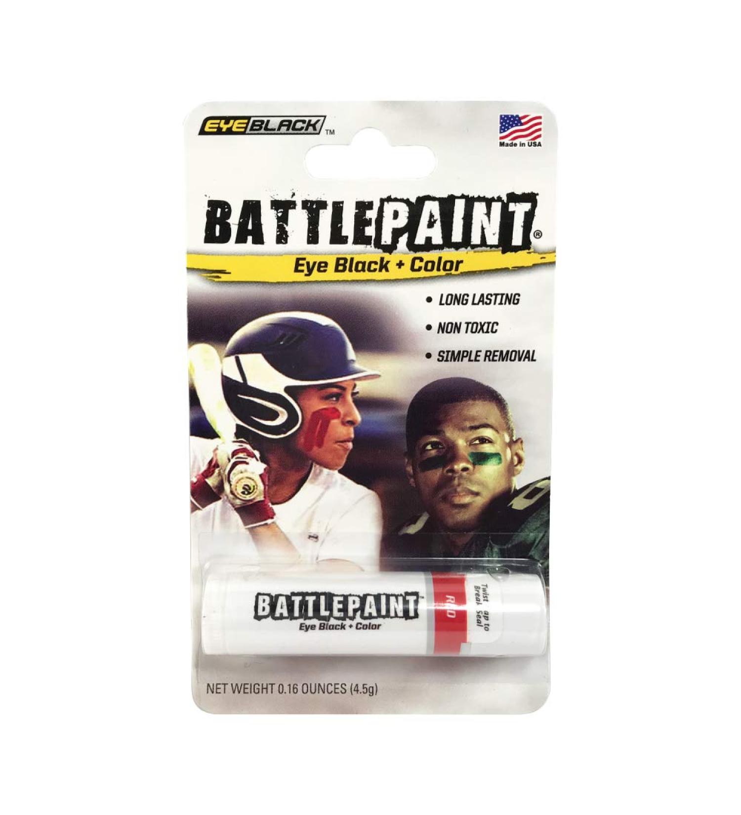 EyeBlack Red BattlePaint Eye Black Grease