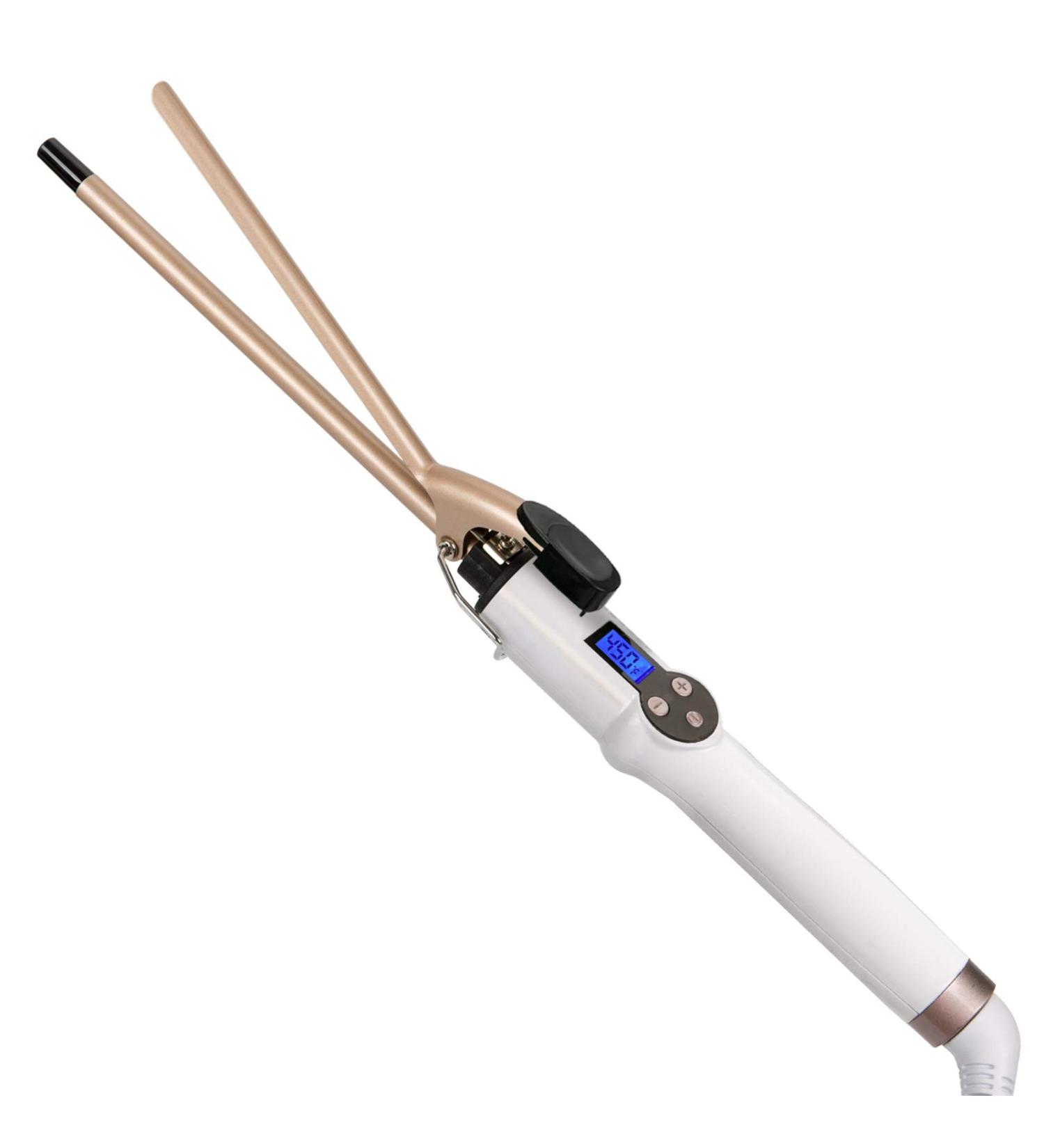 9mm Ceramic Curling Iron - Professional Tourmaline Curl Wand for All Hair Lengths - Buy Online on GoSupps.com