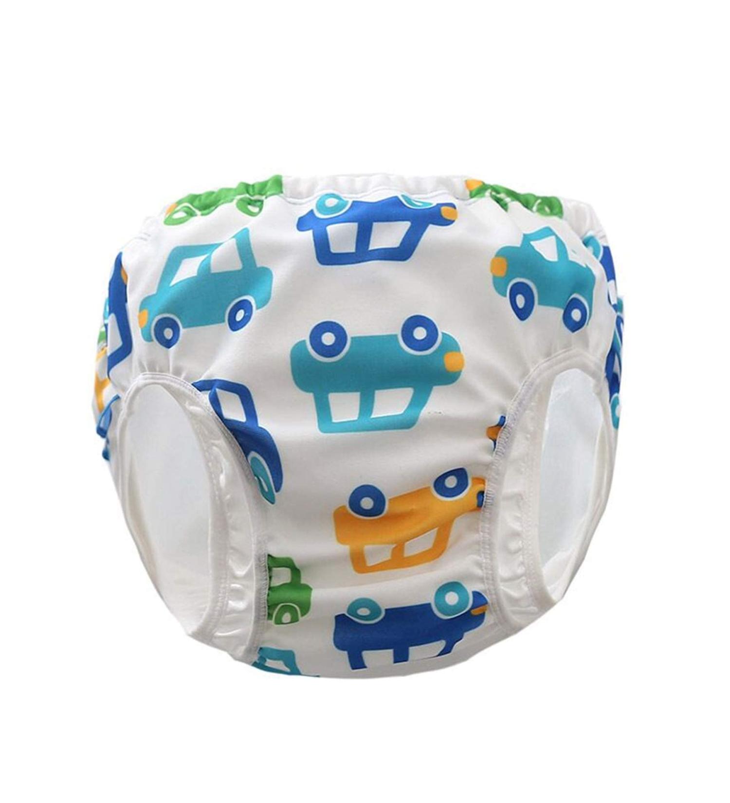 Adorable Reusable Baby Swimming Diaper for Toddlers 0-4 Years - Pink Flower Design (15-22lb) - Buy Online on GoSupps.com