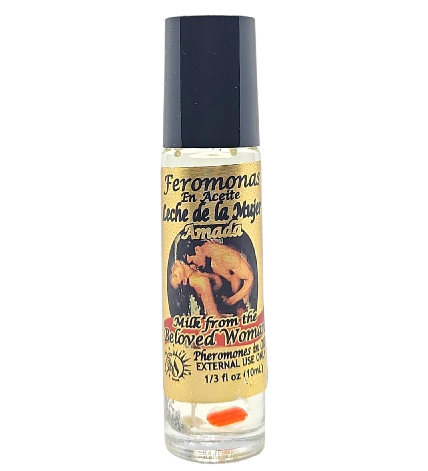 Milk of The Beloved Woman Pheromone (Leche de la Mujer Feromnas En Aceite)-Roll on Perfume Oil 10ML