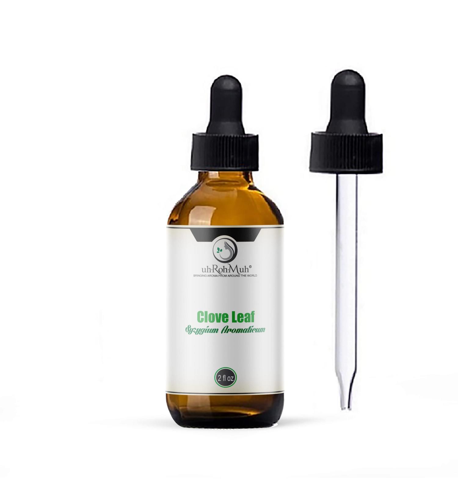 Clove Leaf Essential Oil with Pipette - 2 oz 1.01 Fl Oz (Pack of 2)
