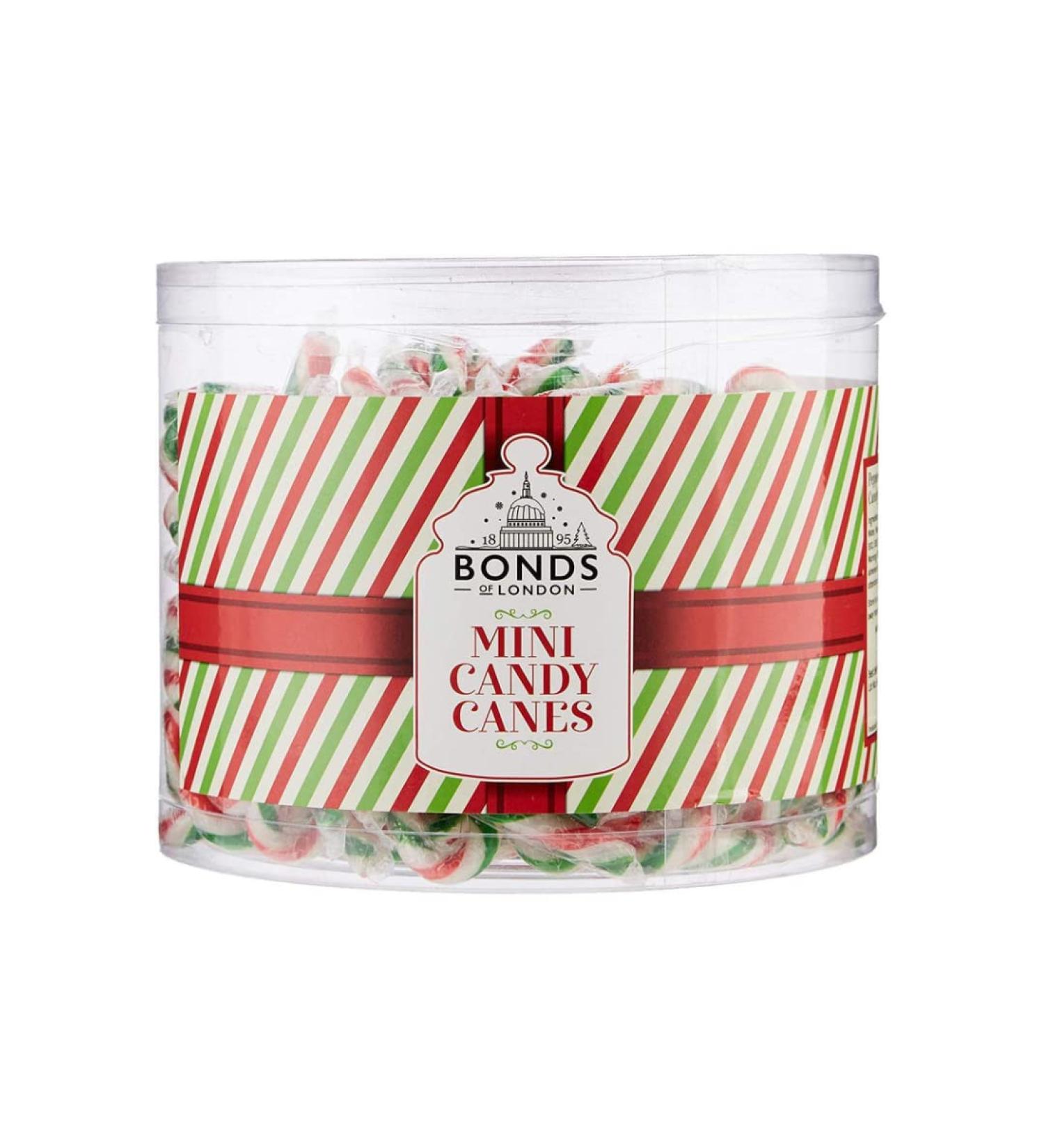 Christmas Mini Peppermint Candy Canes 250 pack 1.25kg - Candy Canes for Kids & Adults - Xmas Stocking Fillers - Christmas Eve Box Filler - Christmas Party Sweets with Merry Xmas Sticker - Buy Online on GoSupps.com
