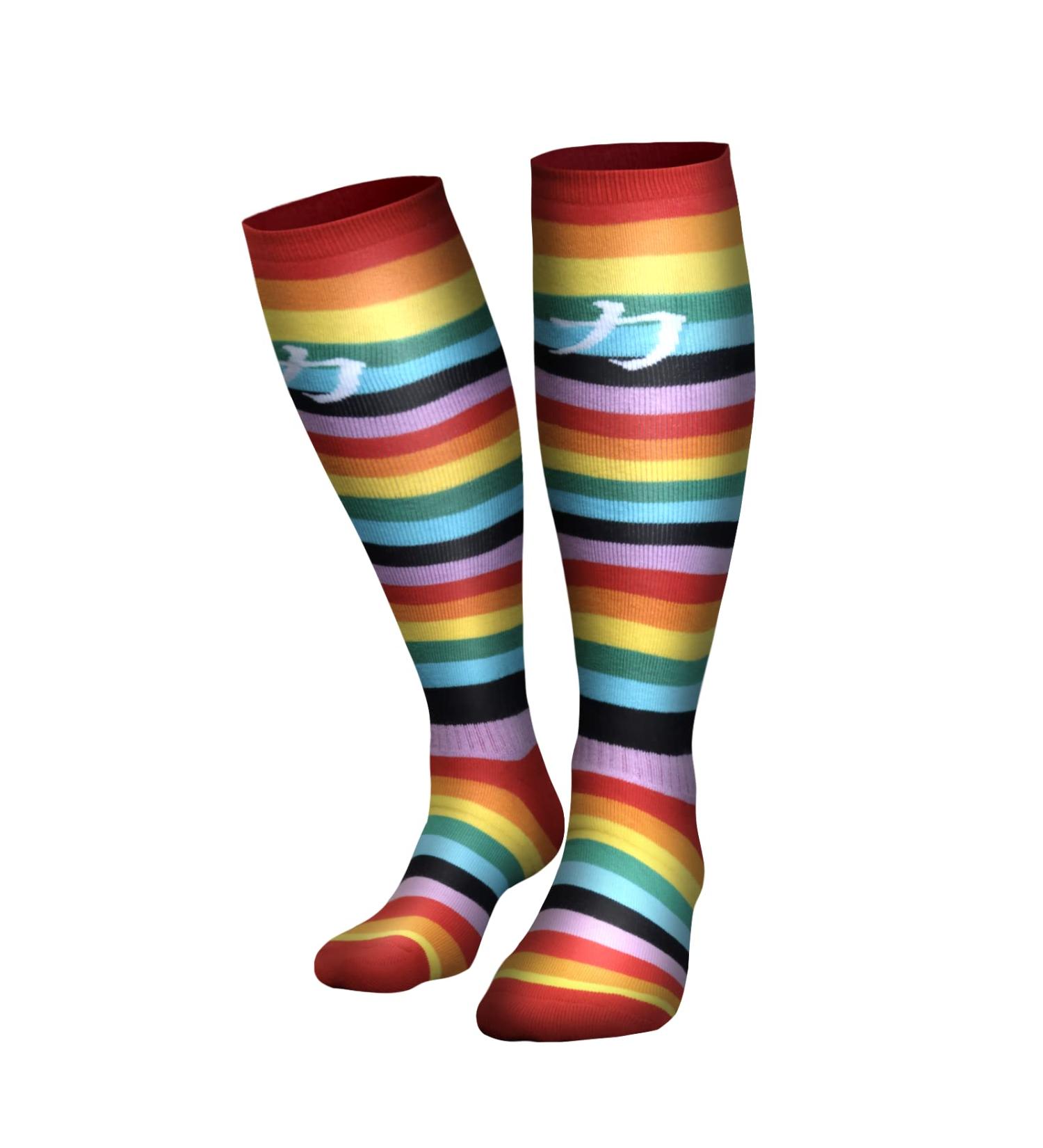 Strength Shop Compression Stockings for Men & Women - Breathable Moisture-Wicking Socks for Weightlifting & Deadlifting (Size 39-48.5) - Buy Online on GoSupps.com