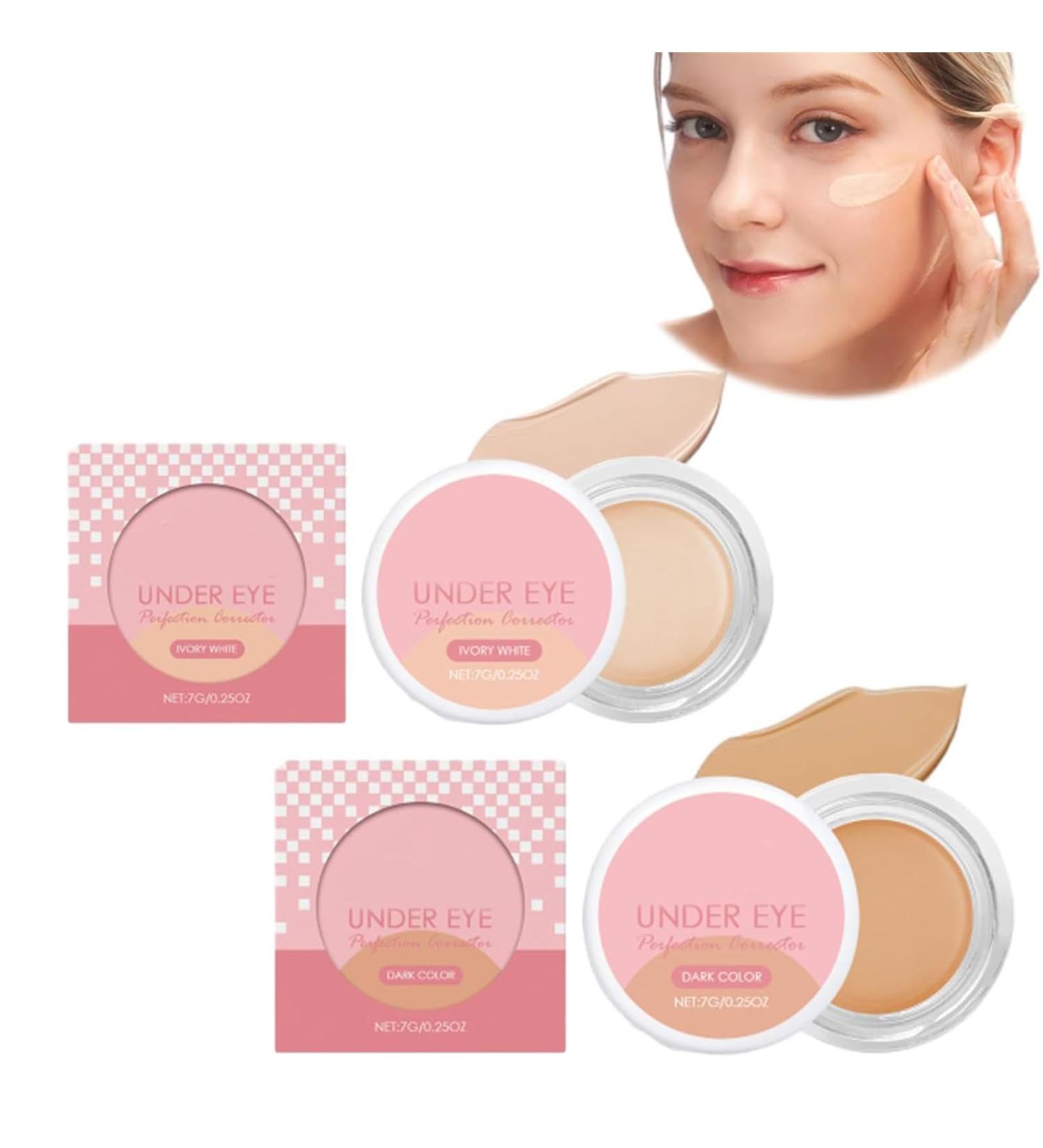 Hailoyarn Under Eye Brightner Brightening Cream Anticener Assureur durable pour les cercles sombres hydratant et imperm able hydratant et l ger pour tous les tons de peau (#2+#3) - Buy Online on GoSupps.com